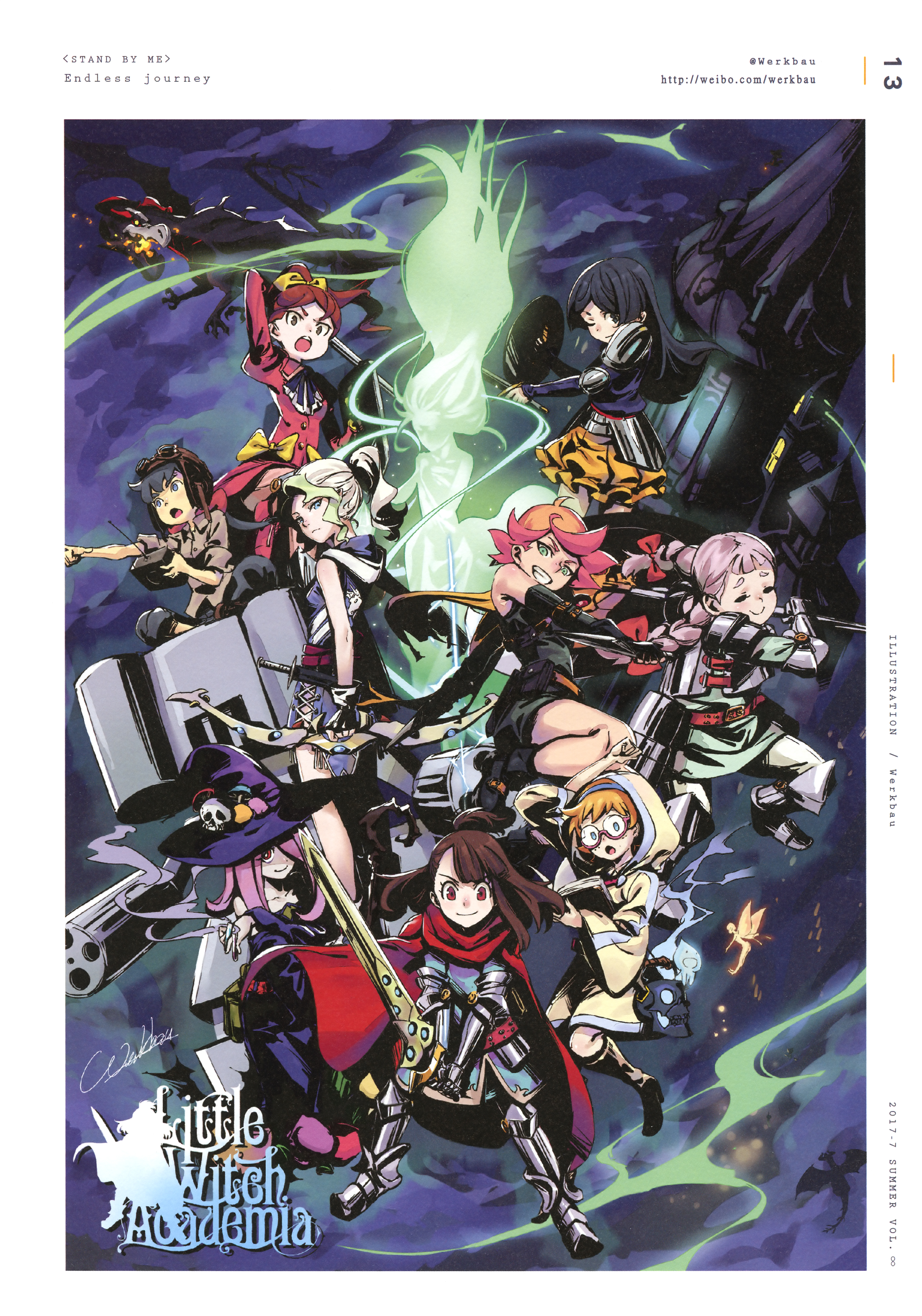 2872x4099  little Witch Academia, Amanda o Neill, Diana Cavendish, - Академия Маленькая ведьма - 1080x1920 Обои - Teahub.io 