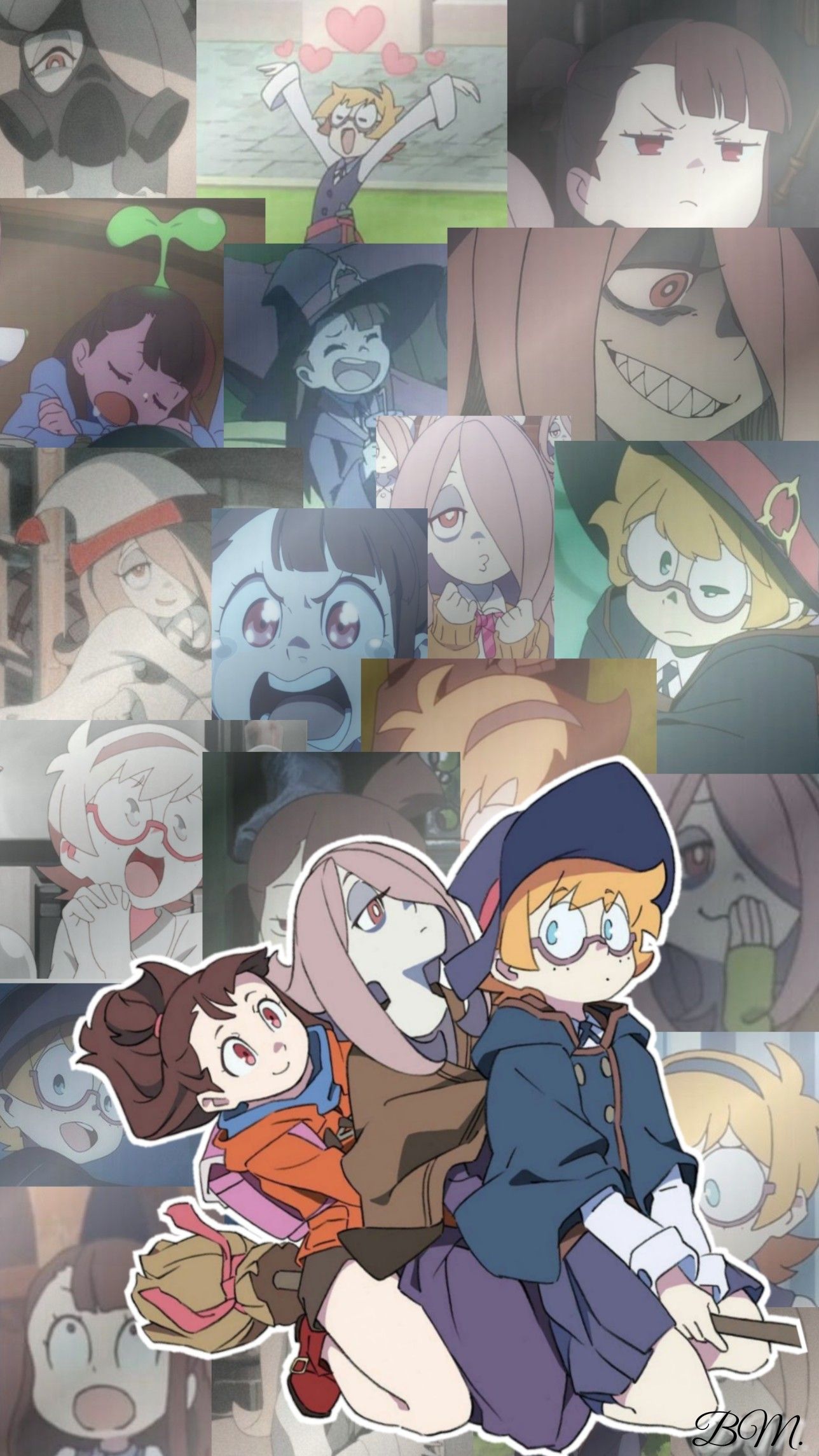 1288x2289   Обои для академии маленькой ведьмы - Обои пещера 