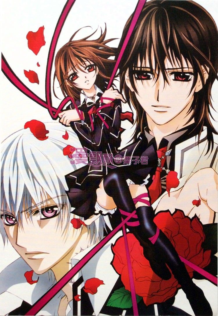 750x1085  Vampire Knight - Обои и галерея сканирования - Minitokyo