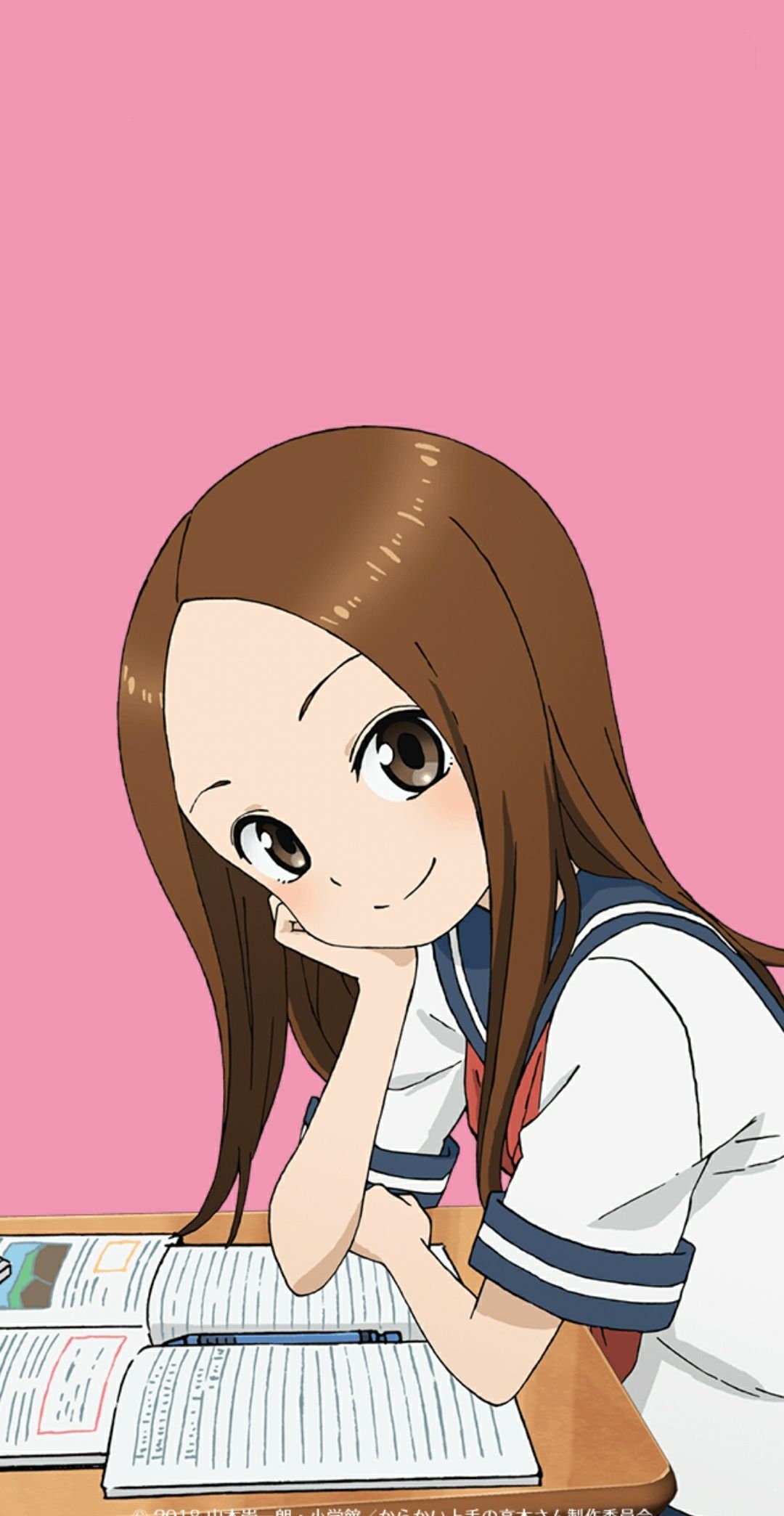 1080x2088  Anime Karakai Jouzu no Takagi -San - Мобильная пропасть 