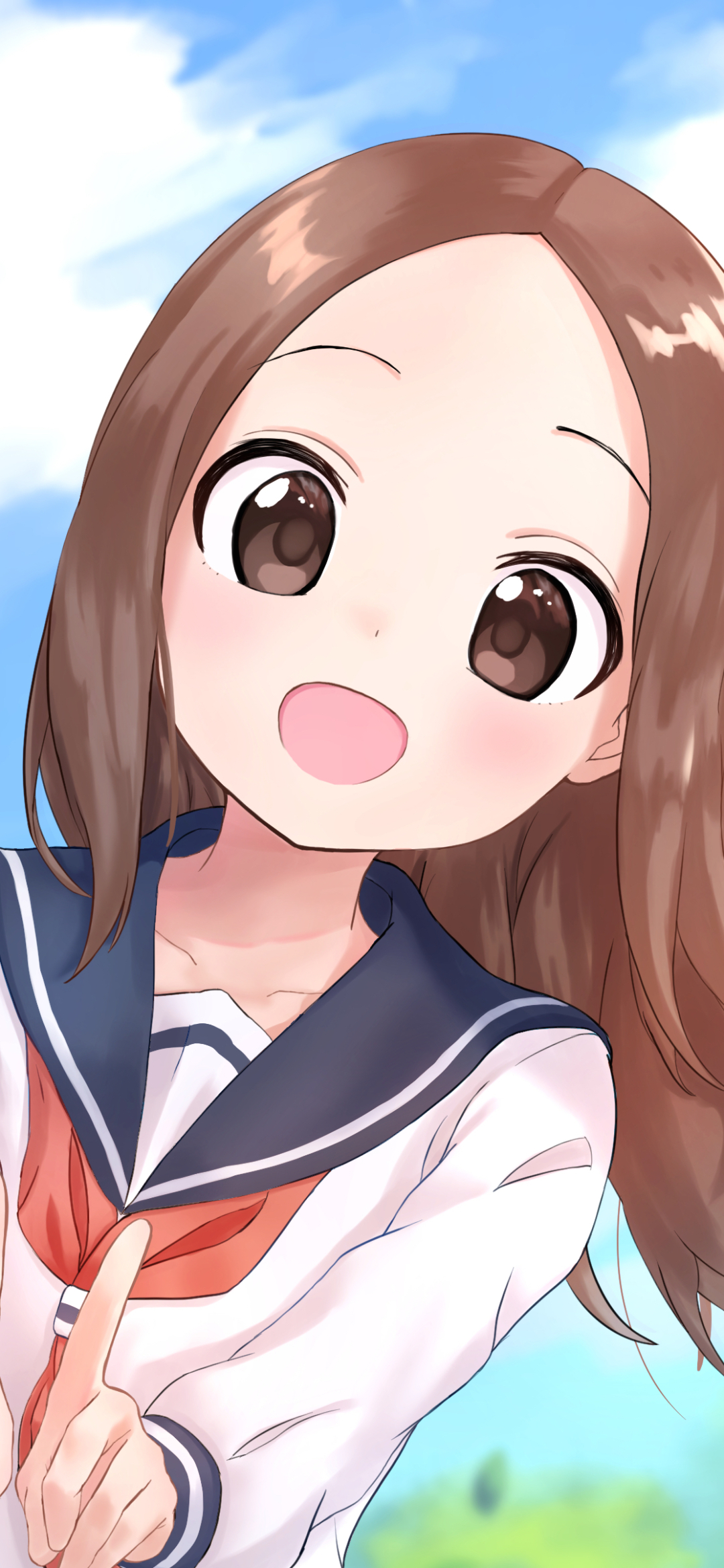 1080x2340   Takagi-San iPhone обои. : r/takagi_san 