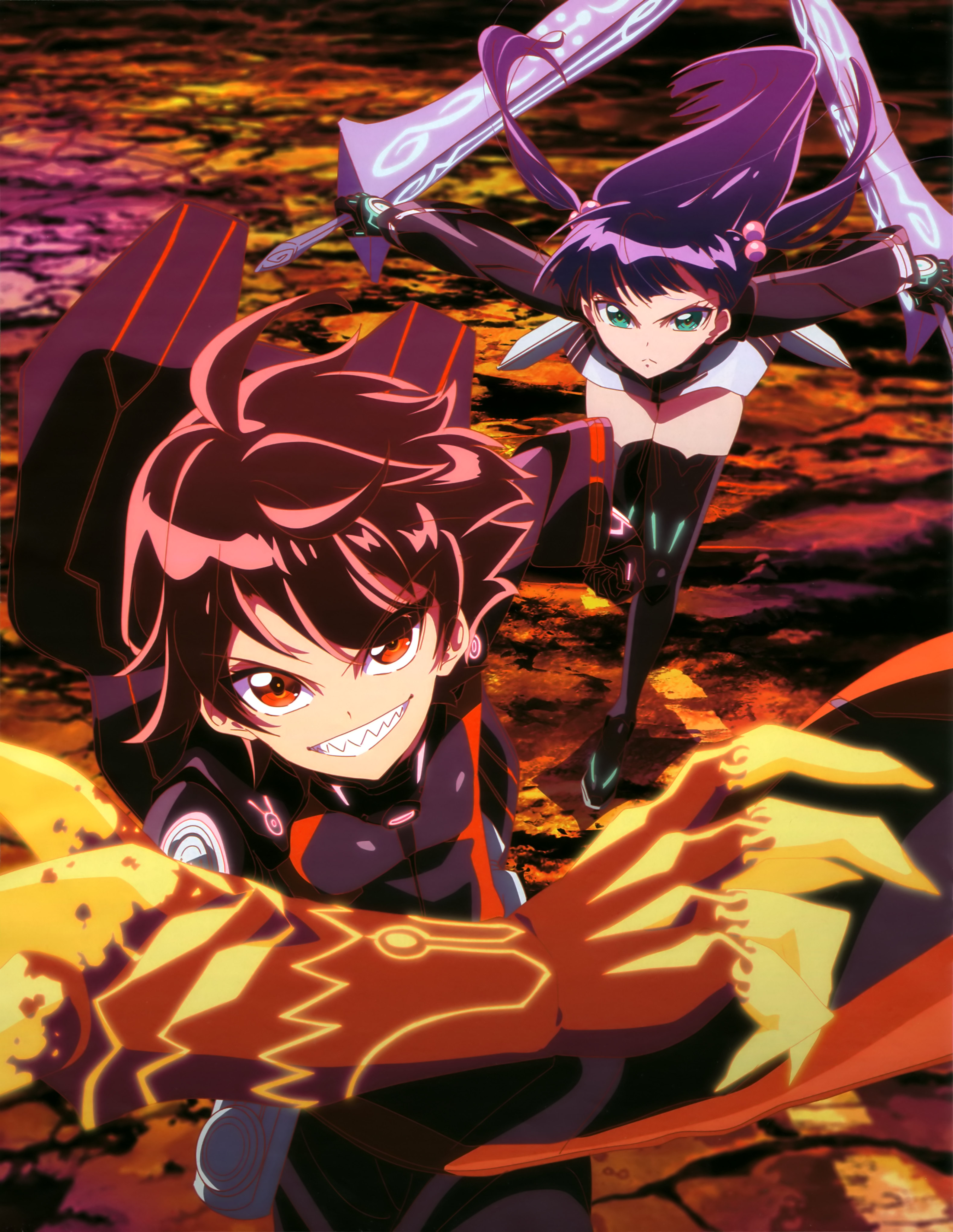 3158x4083  twin Star Exorcists HD обои - обои Cave