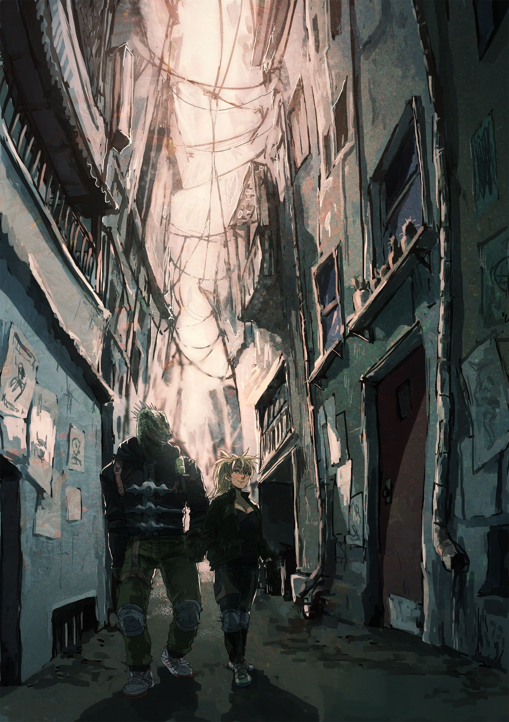 1654x2346 dorohedoro ebisu fujita 4k обои #7.1030 
