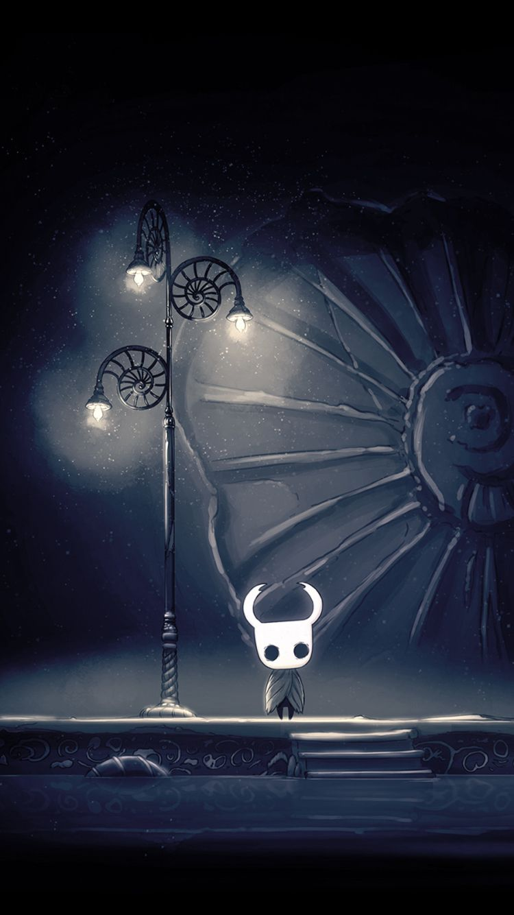 750x1334  Android Hollow Knight Phone Обои | 3D обои | Hollow Art Knight Art