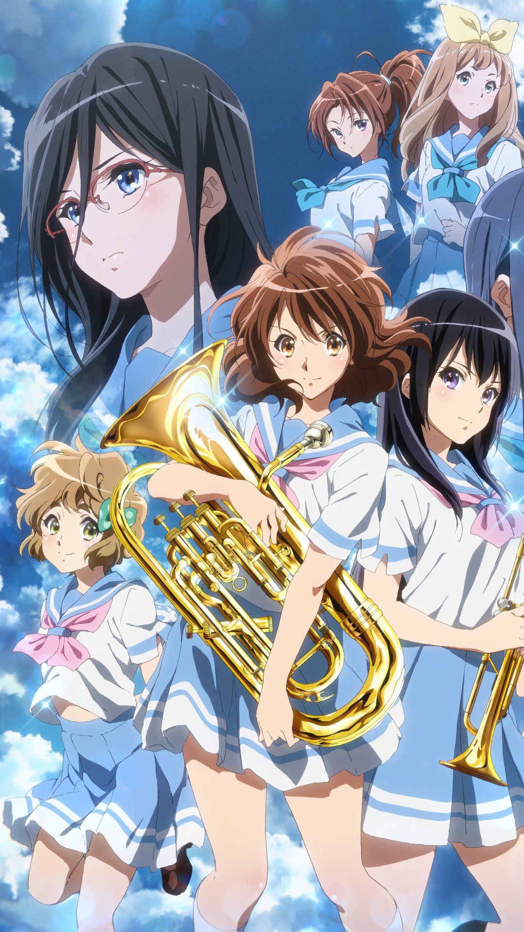 1080x1920  hibike! Euphonium (Sound! Euphonium) Мобильные обои № 1952766 - Zerochan Anime Image Board