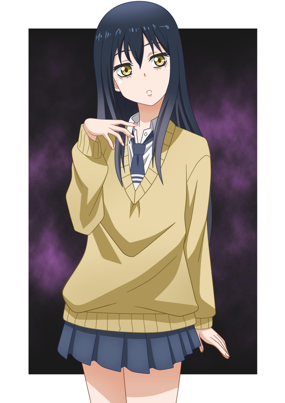 919x1300   Mieruko-Chan-Zerochan Anime Image Board 