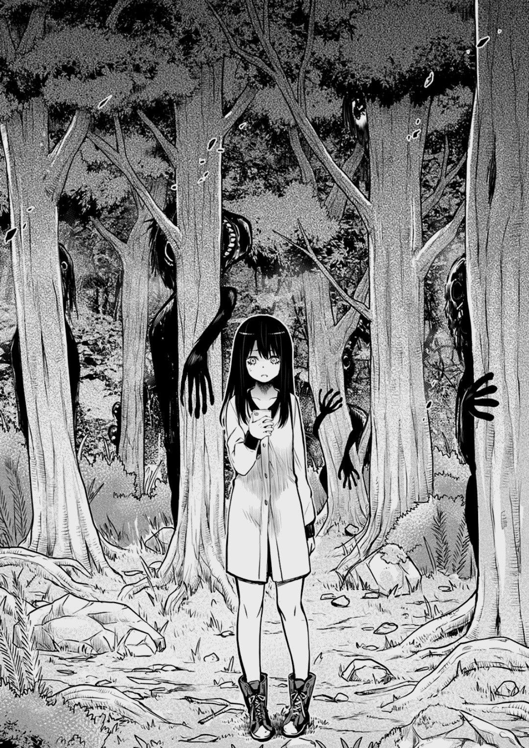 1080x1528  yotsuya miko (Mieruko -chan), нарисованный izumi_ (toubun_kata) | Danbooru