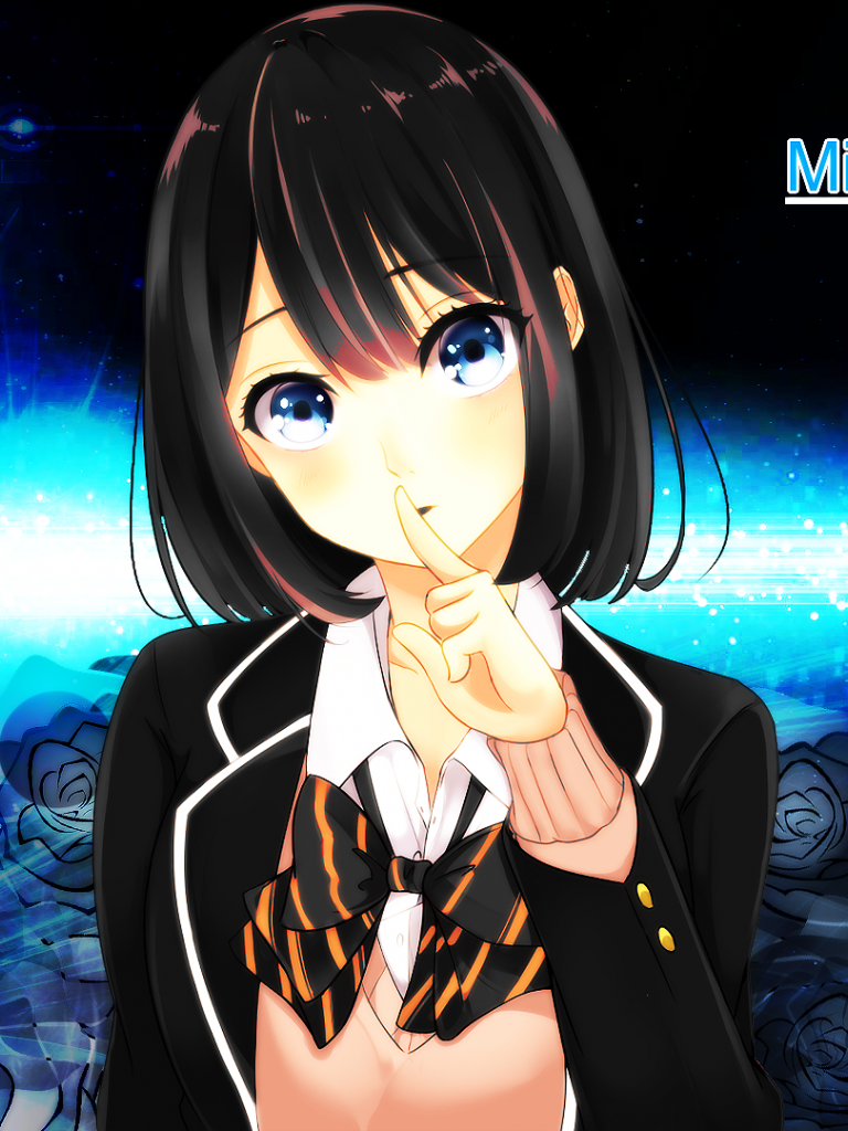 768x1024  girl, школьница, смущение, сюрприз, аниме, HD Телефон Обои | PEACKPX