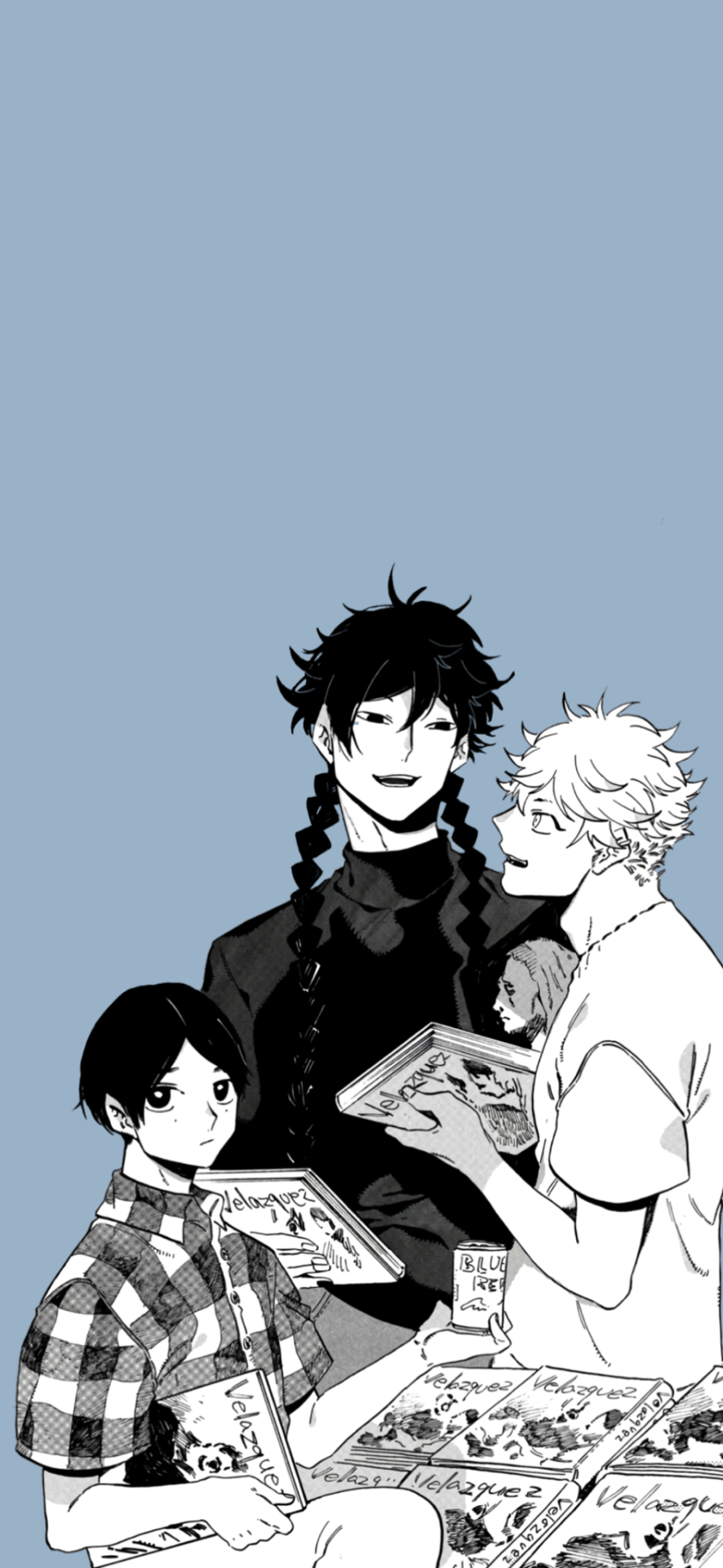 886x1920  manji - Синий период 