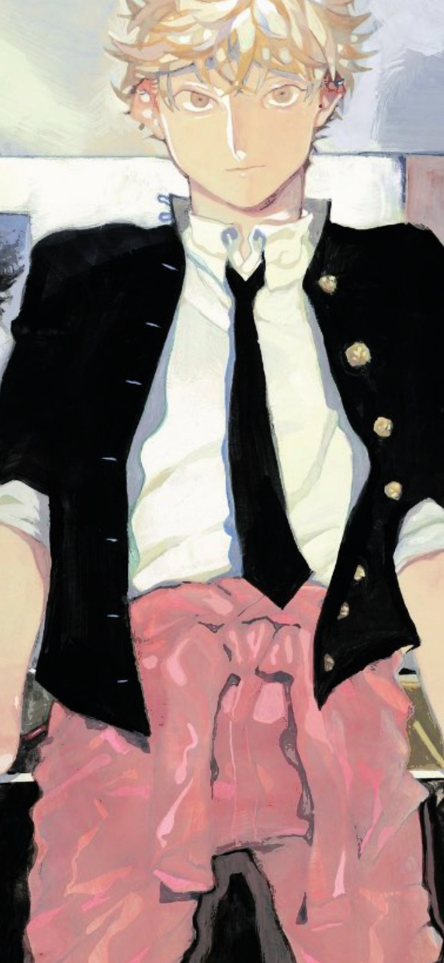 886x1920  Blue Period Телефон Обои - Мобильная Abyss