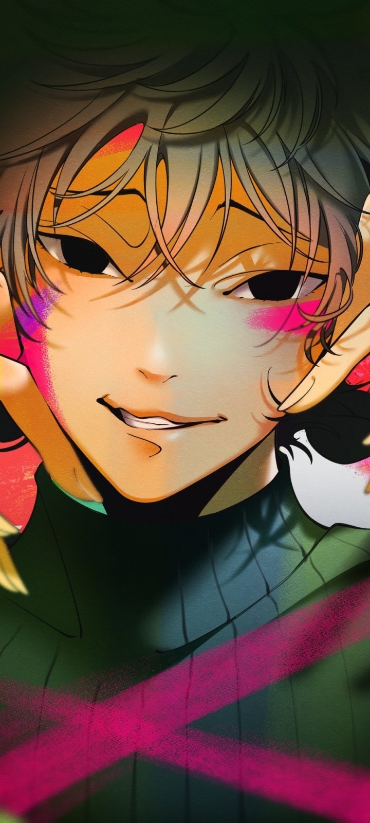 720x1600   Синий период обои - обои пещера 