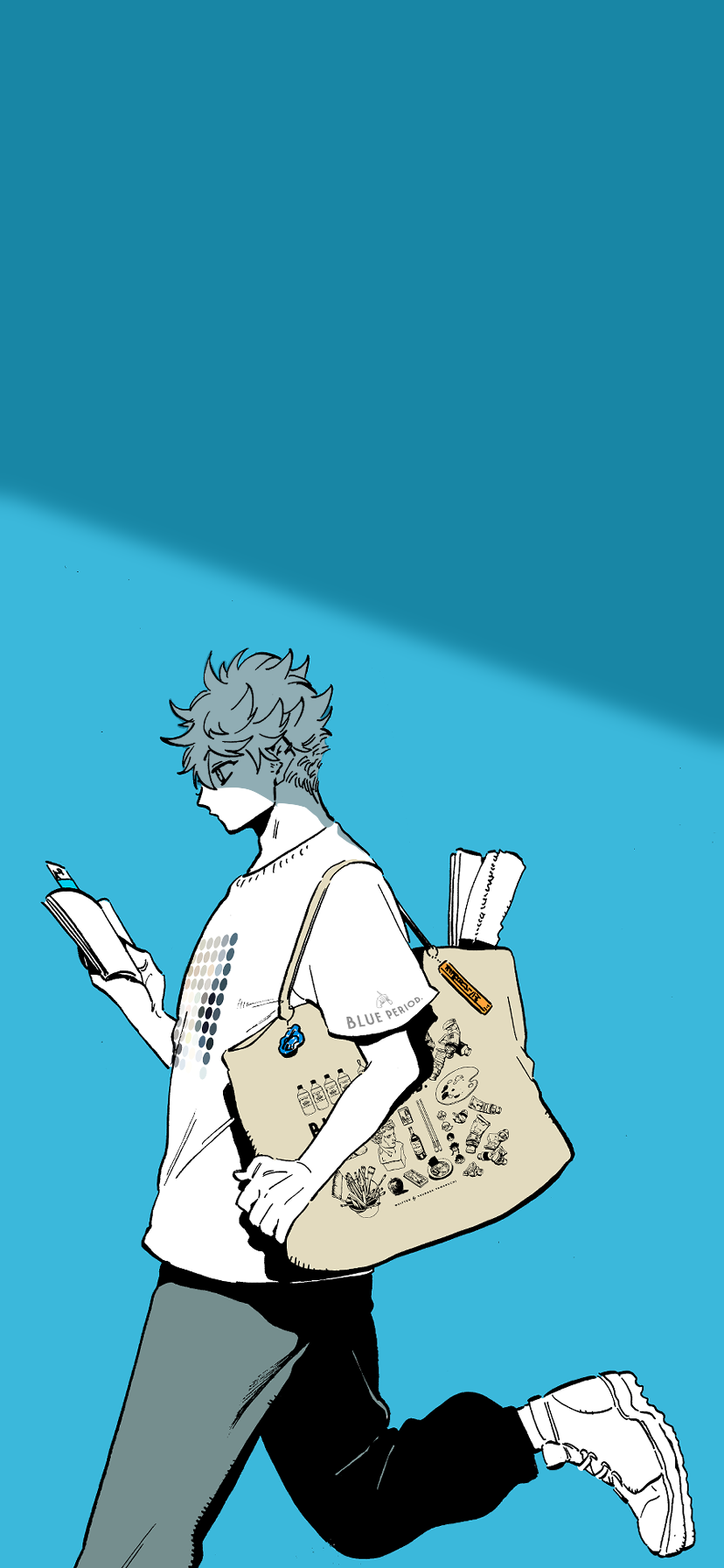 828x1792  manji - Мурай Якумо | Синий период 