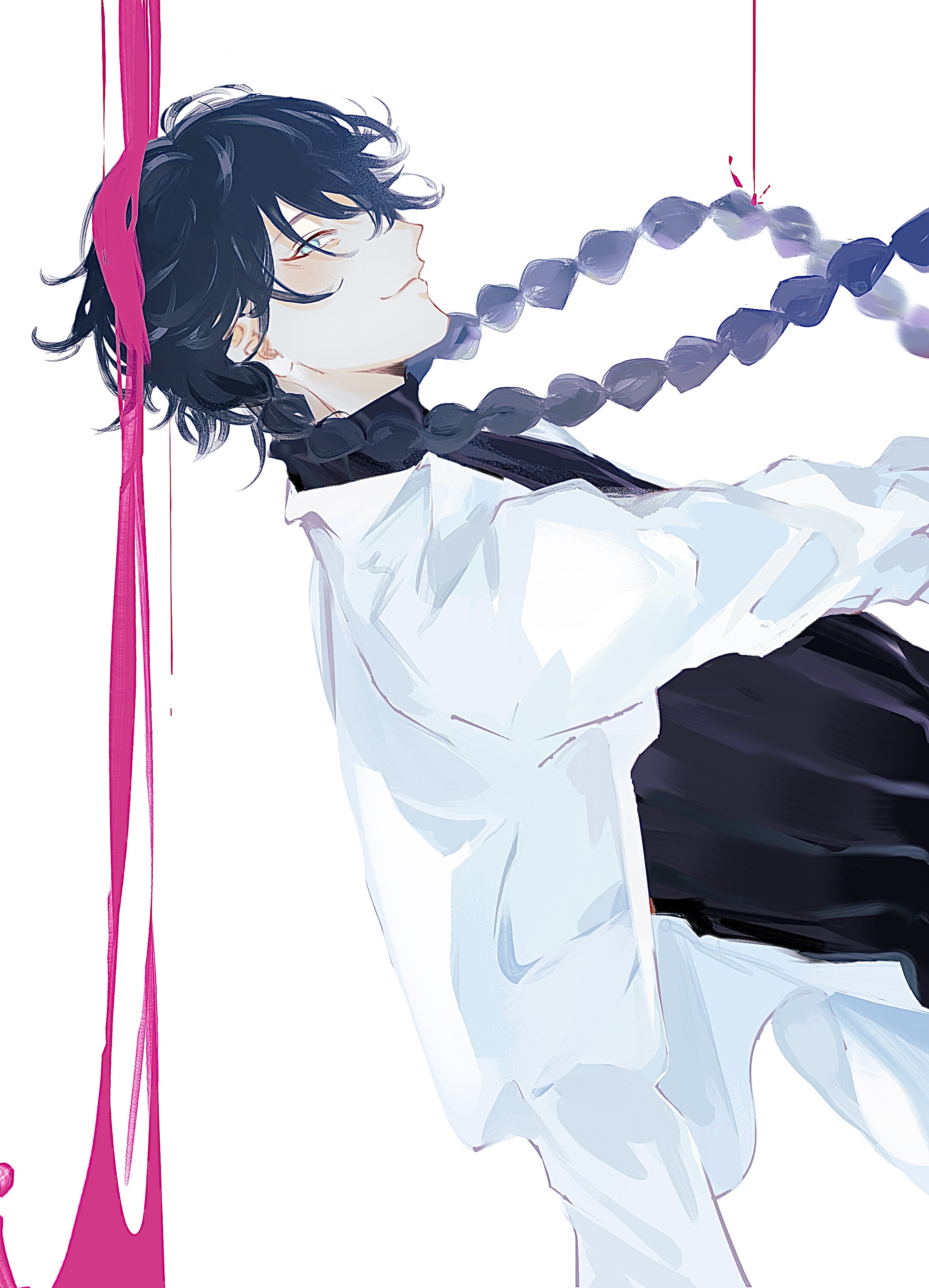 2164x3000  manji - Ayukawa Ryuji | Синий период 