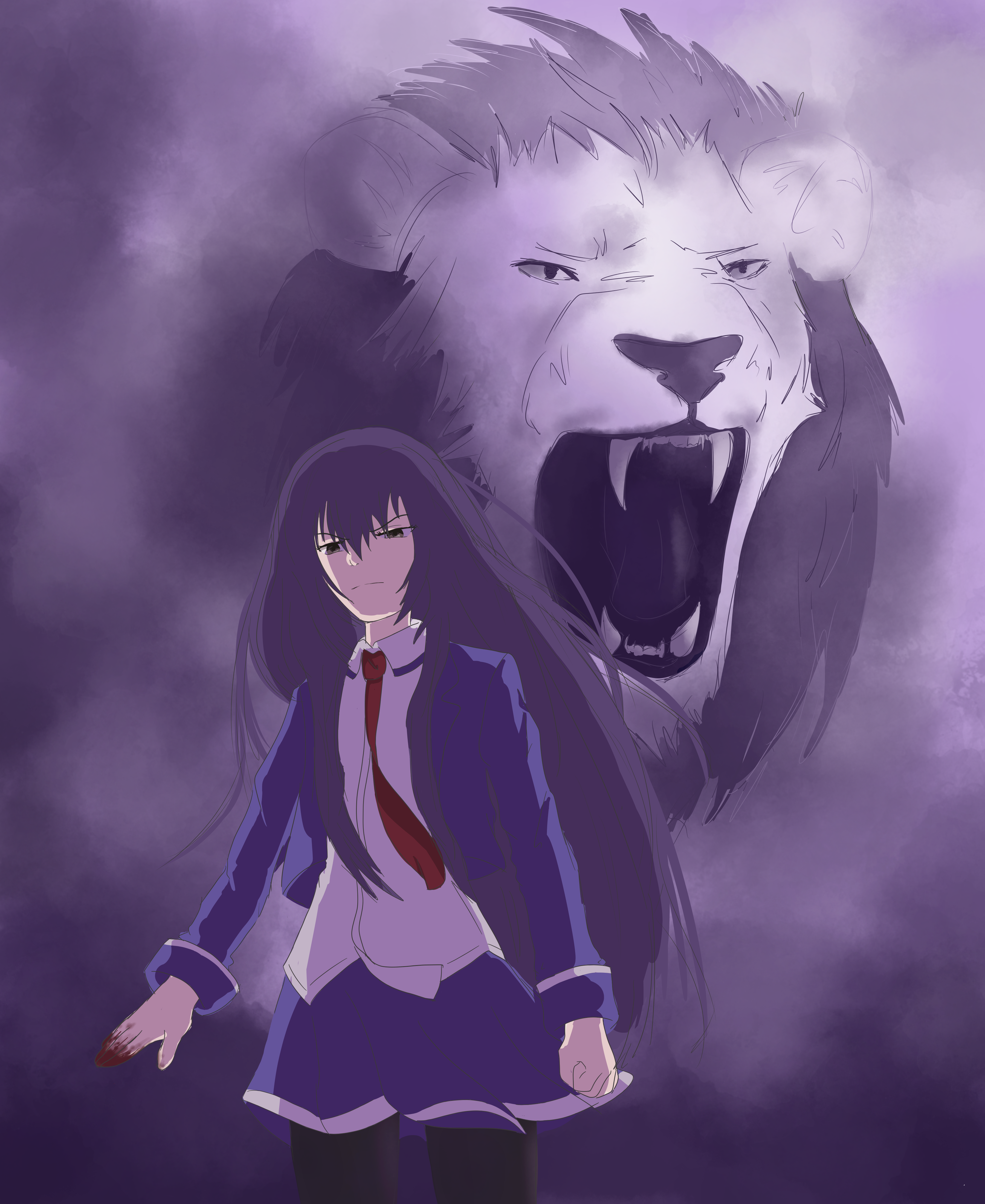 3600x4400  amou Kirukiru - Busou Shoujo Machiavellish | Anime, Garotas gamer, Fanart