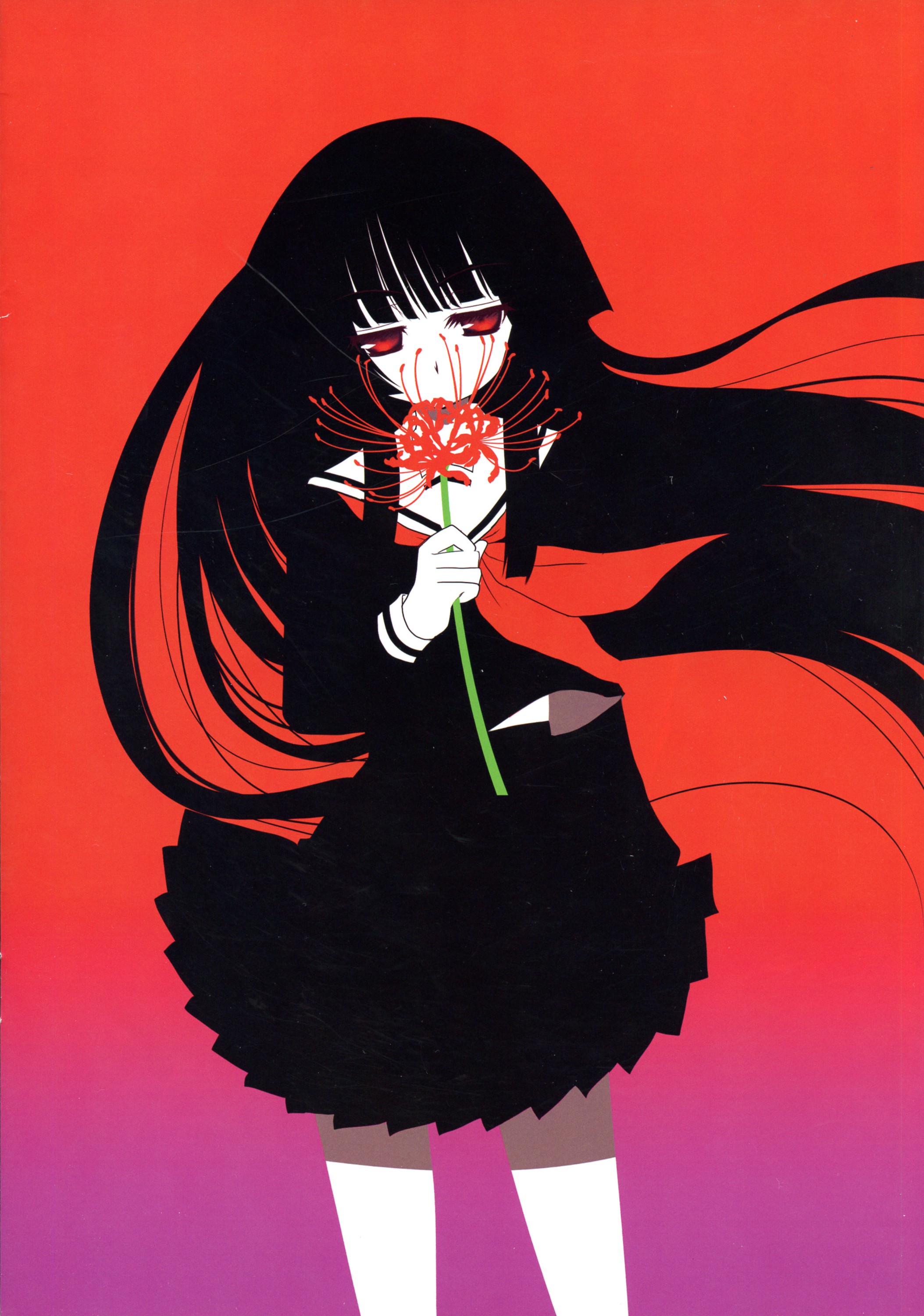 2107x3000   enma ai jigoku shoujo jigoku shoujo mitsuganae mikage yuzuki обои | 4094x5370 | 465767 | Обои 