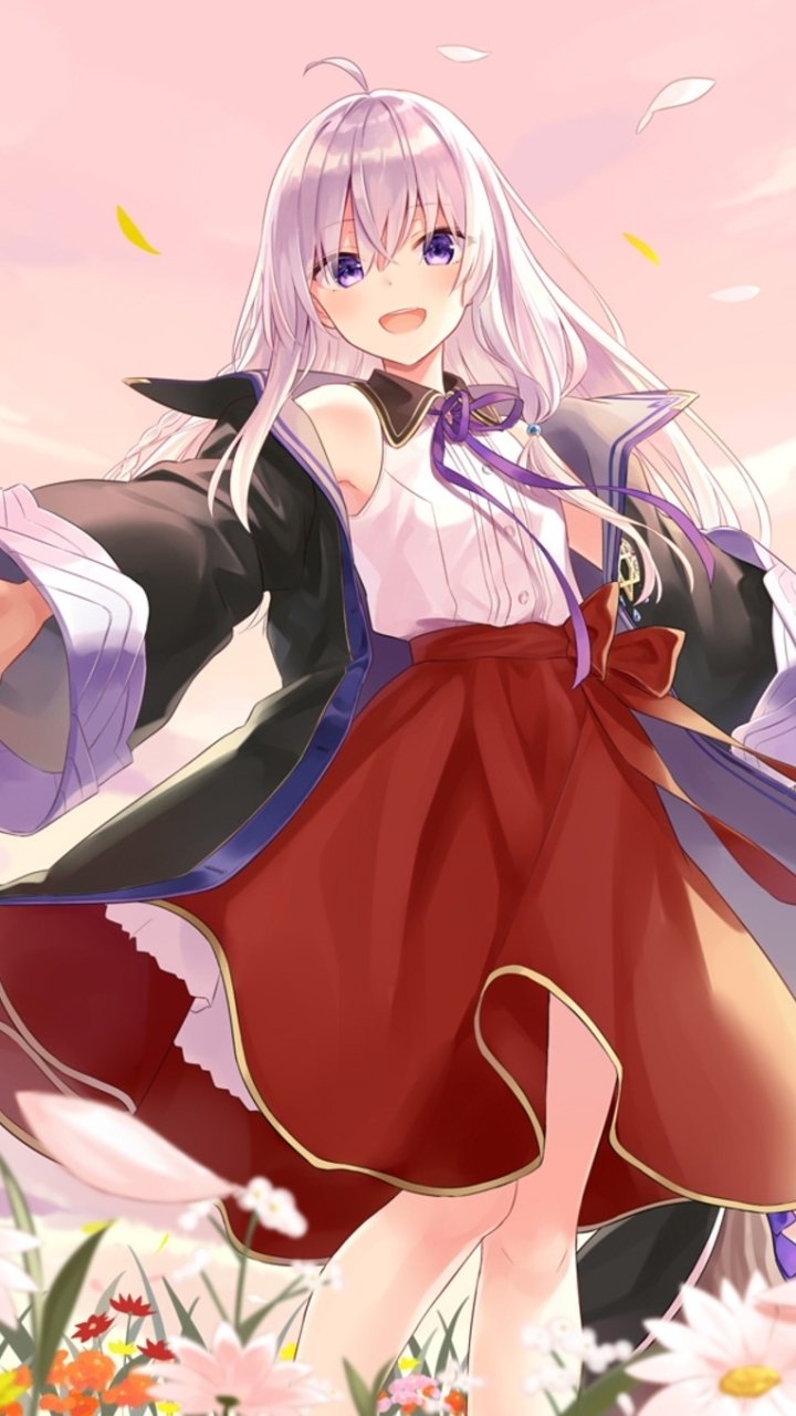 720x1280  slice of Sweetness ”Elaina🌸💕 [блуждающая ведьма: Путешествие Элайны] (2250 × 4000) - обои Dist