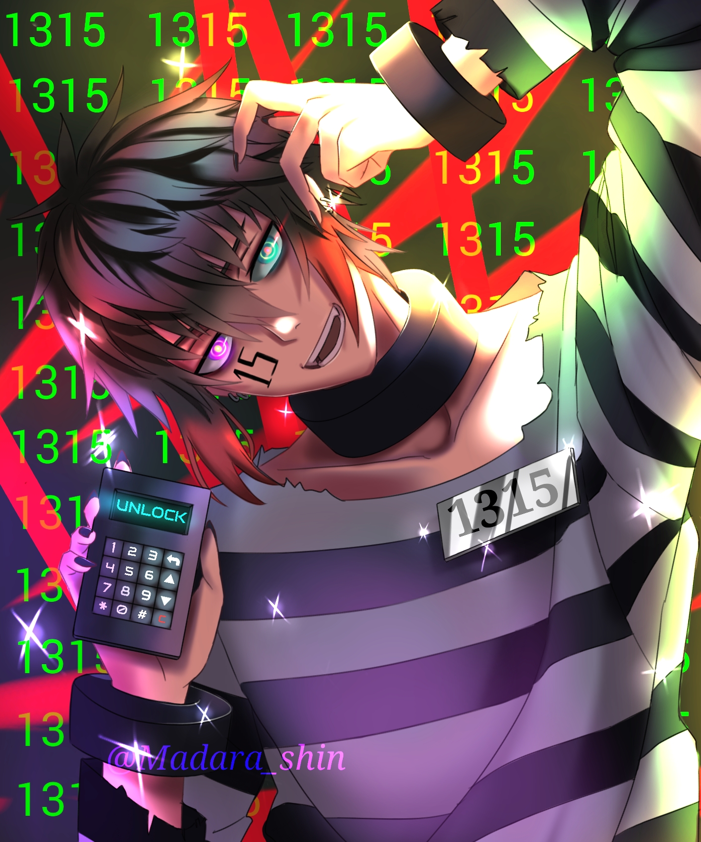 1415x1700 Cool Nanbaka Wallpapers - Top Free Cool Nanbaka Backgrounds - WallpaperAccess