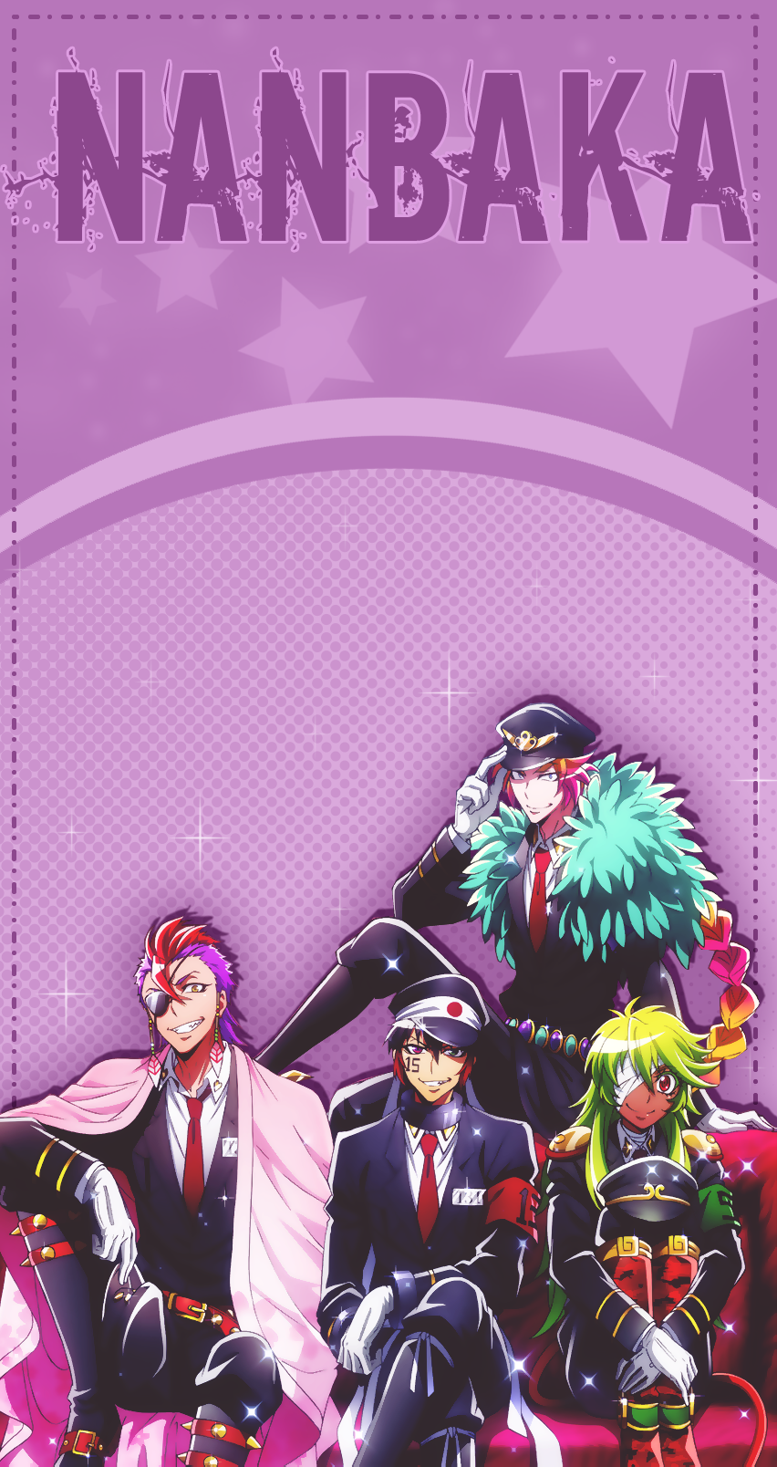 852x1608 Nanbaka Телефонные обои - верхняя часть телефона Nanbaka - Walpaperaccess