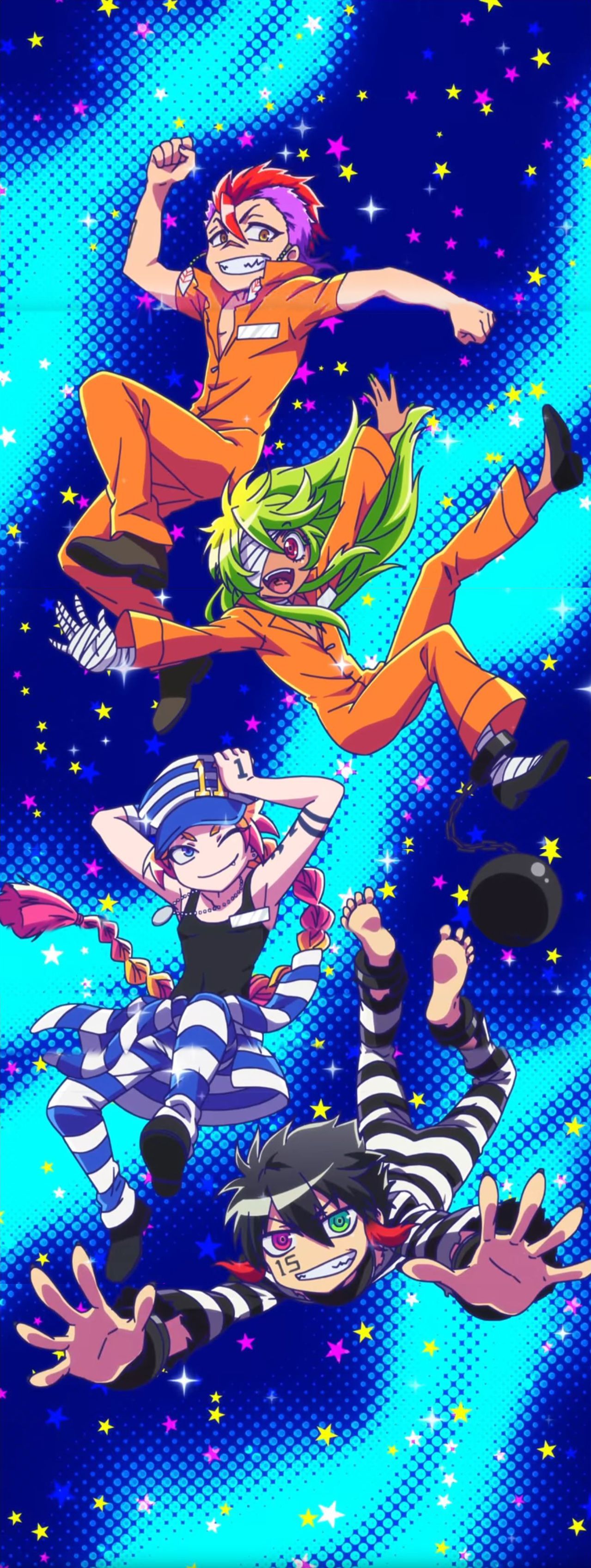 1279x3394 free Скачать Nanbaka Wallpapers Anime HQ Nanbaka Pictures 4K обои [1920x1080] для вашего рабочего стола, мобильный U0026 Tablet | Исследуйте 99+ обоев Nanbaka | Нанбака обои, 