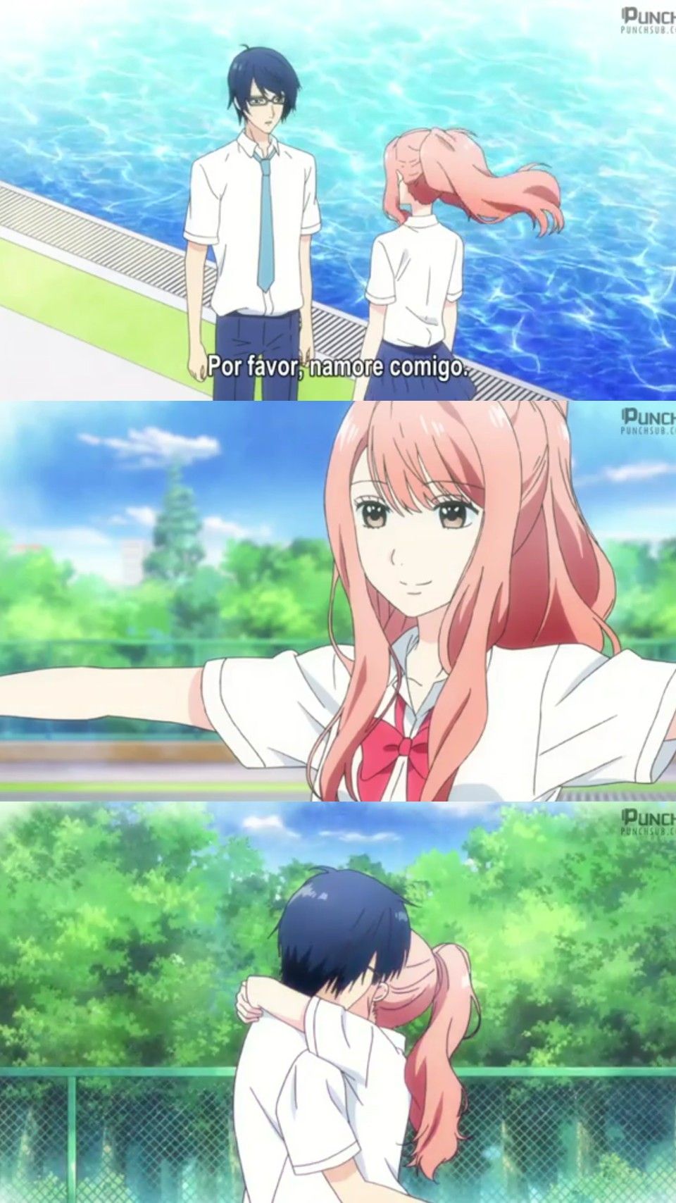 960x1708  Anime 3d kanojo: rail -hibe -inbysjo abysj Аниме, аниме де романс, аниме -графадо 