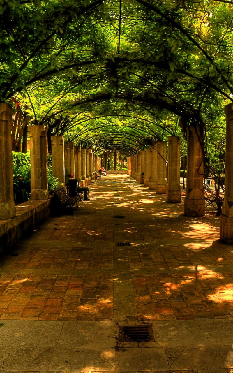 800x1280  Peaceful Place Обои - обои пещера 