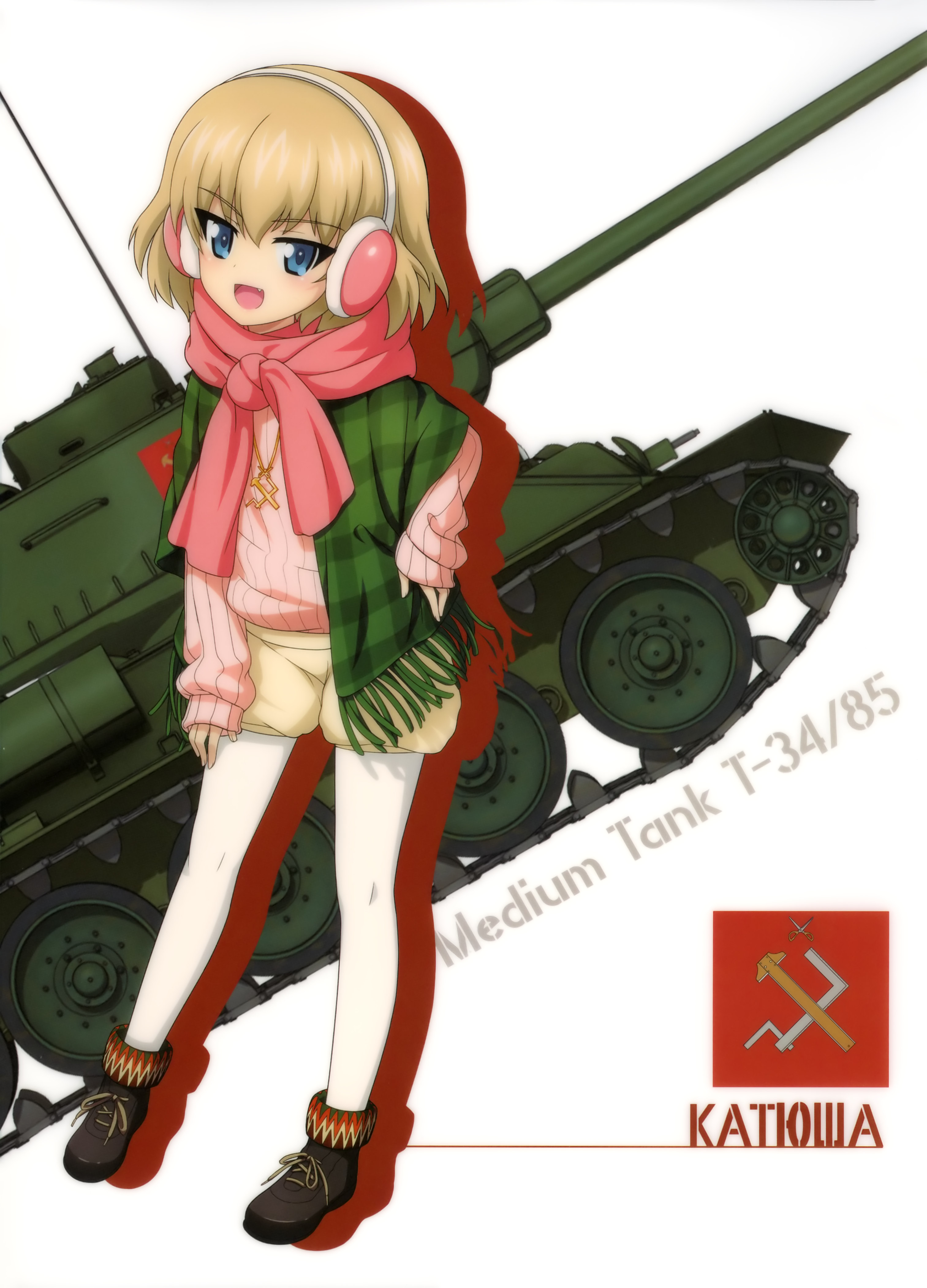 Girls und Panzer персонажи Италия