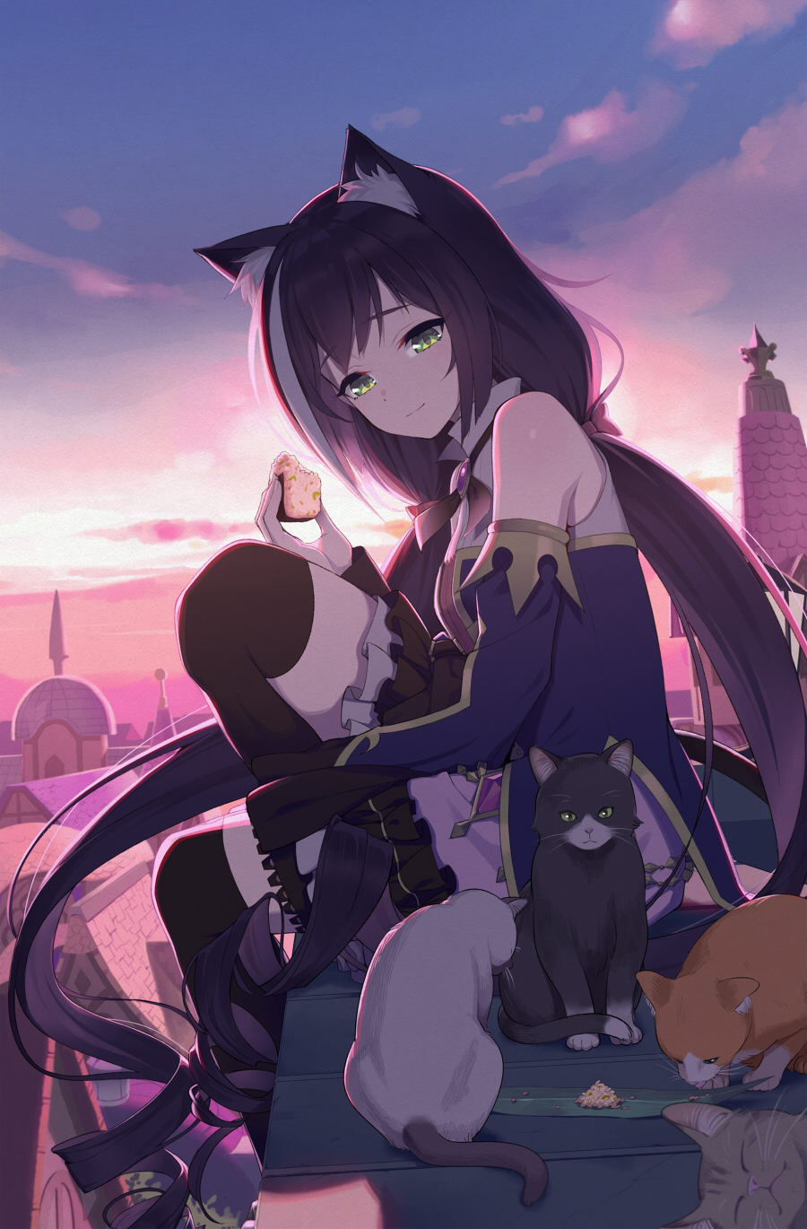 900x1370  1204894 Princess Connect Re: Dive, художественные работы, аниме, 2d, портретный дисплей, вертикальный, цифровой арт, аниме -девушки, Kyaru (Princess Connet ) - Редкая галерея HD обои 