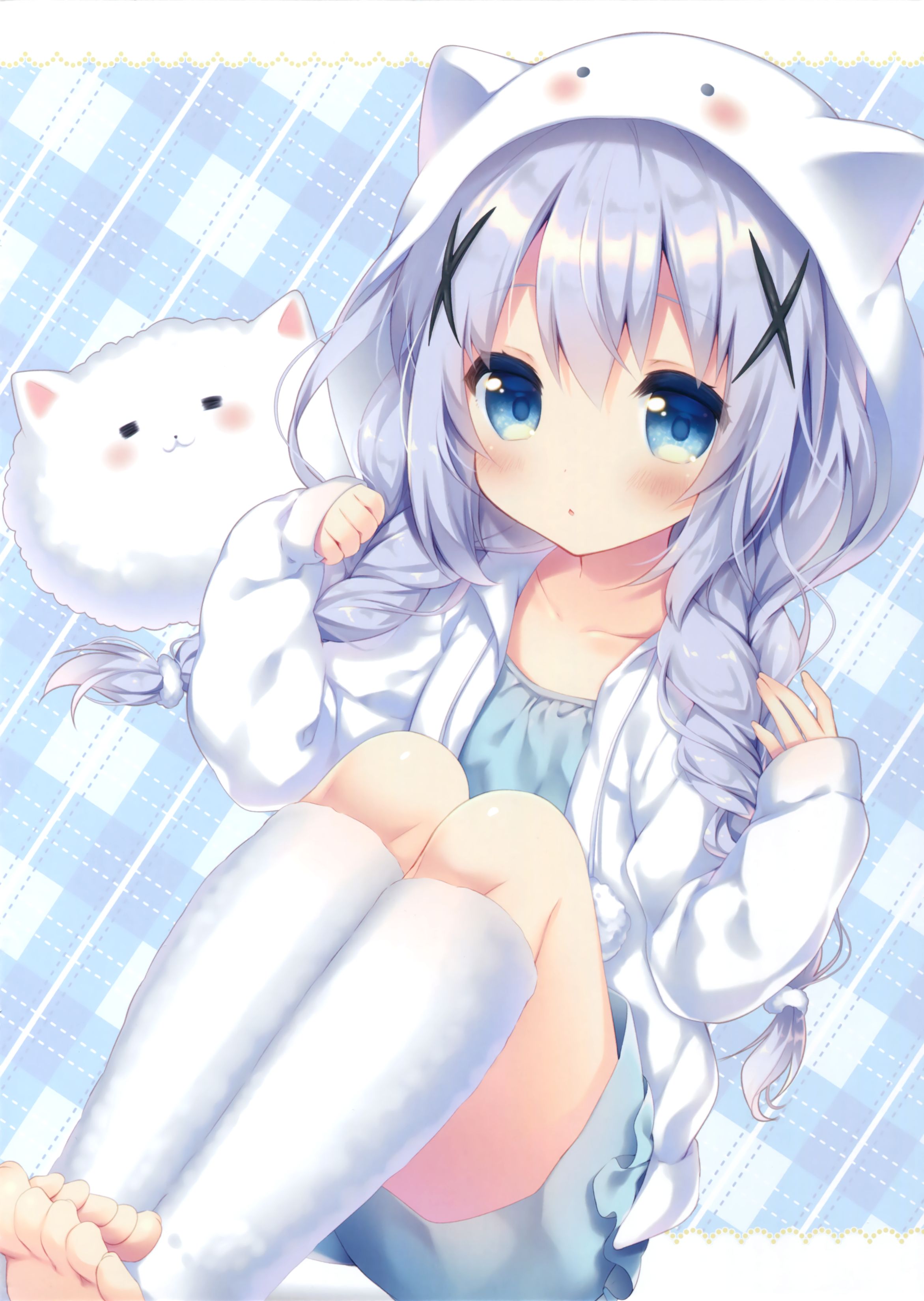 2343x3300   kafuu chino wallpaper Кролик?) Мобильные обои #1988530 - Zerochan Anime Image Board