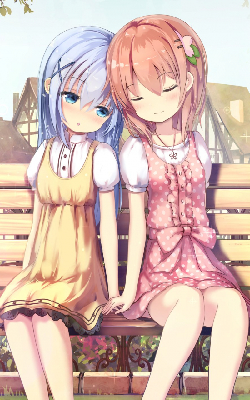 800x1280   Kafuu Chino (Gochuumon wa usagi desu ka?), Нарисованный Чиномарон | Danbooru