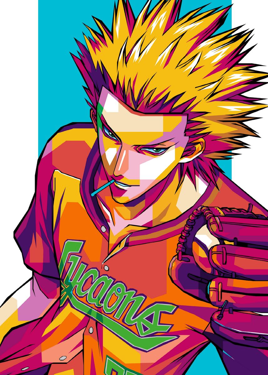 857x1200   One Outs Аниме Toua tokuchi от Nathanmackersylenz на DeviantArt