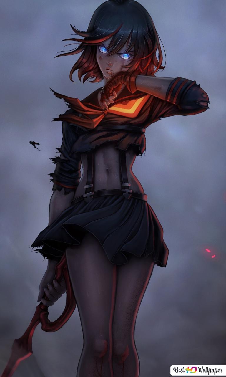768x1280  IPHone обои Kill La Kill | Аниме, Kill La Kill, Anime Fanart