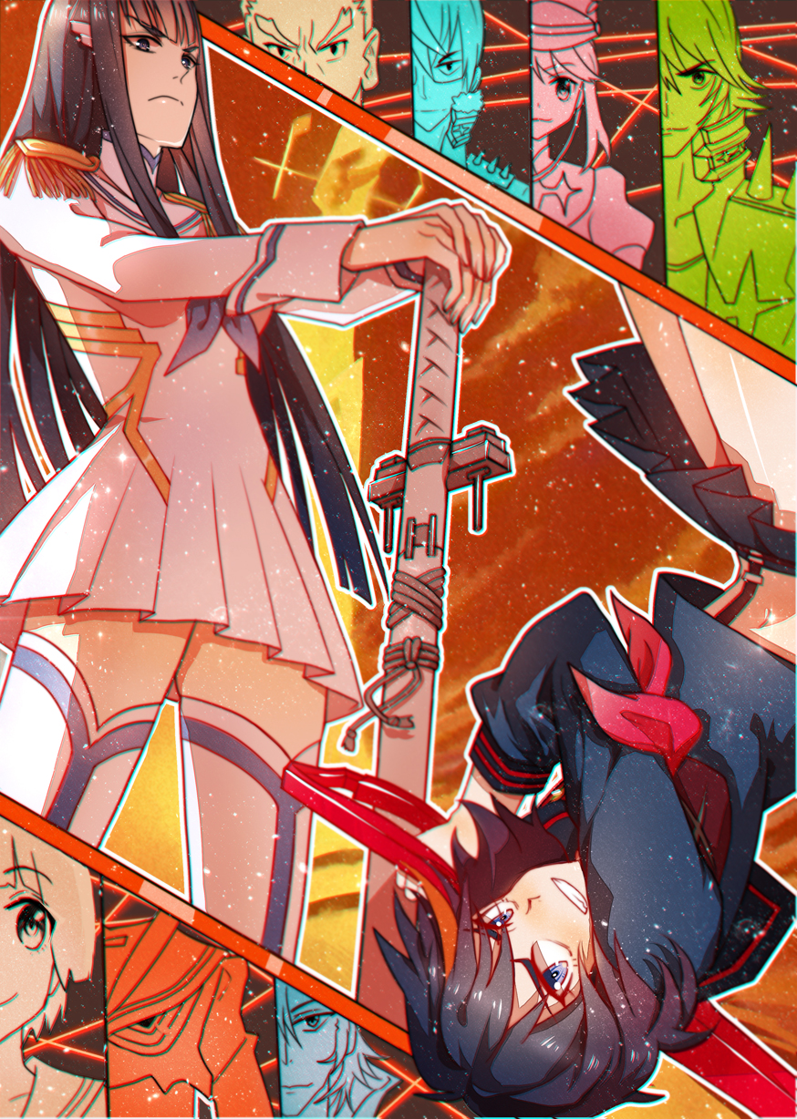 874x1228  kill La Kill Mobile Wallpaper #1735537 - Zerochan Anime Poard 