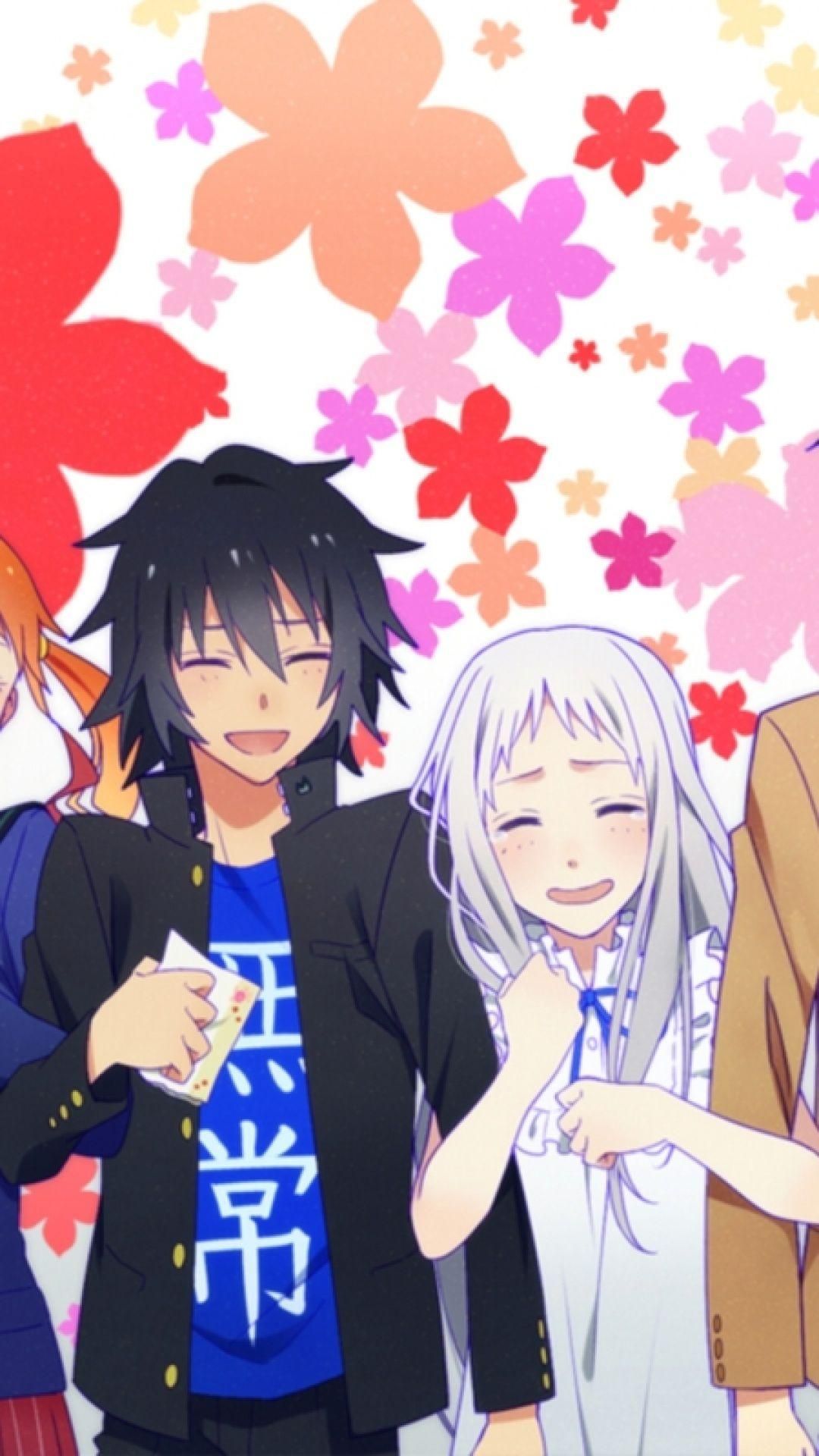 1080x1920   20+] обои Ano Hana Sad Anime Rain на обои на обоях. Исследуйте посты и блоги Tumblr | Tumgir