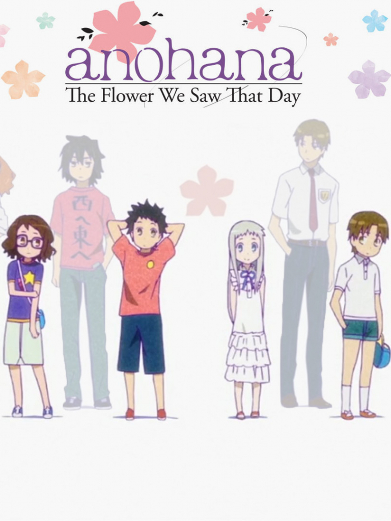 768x1024  ano hi mita name namae o bokutachi wa mada shiranai. (Мы до сих пор не знаем названия цветка, которое мы видели в тот день) Мобильные обои № 623887 - Zerochan Anime Image Board