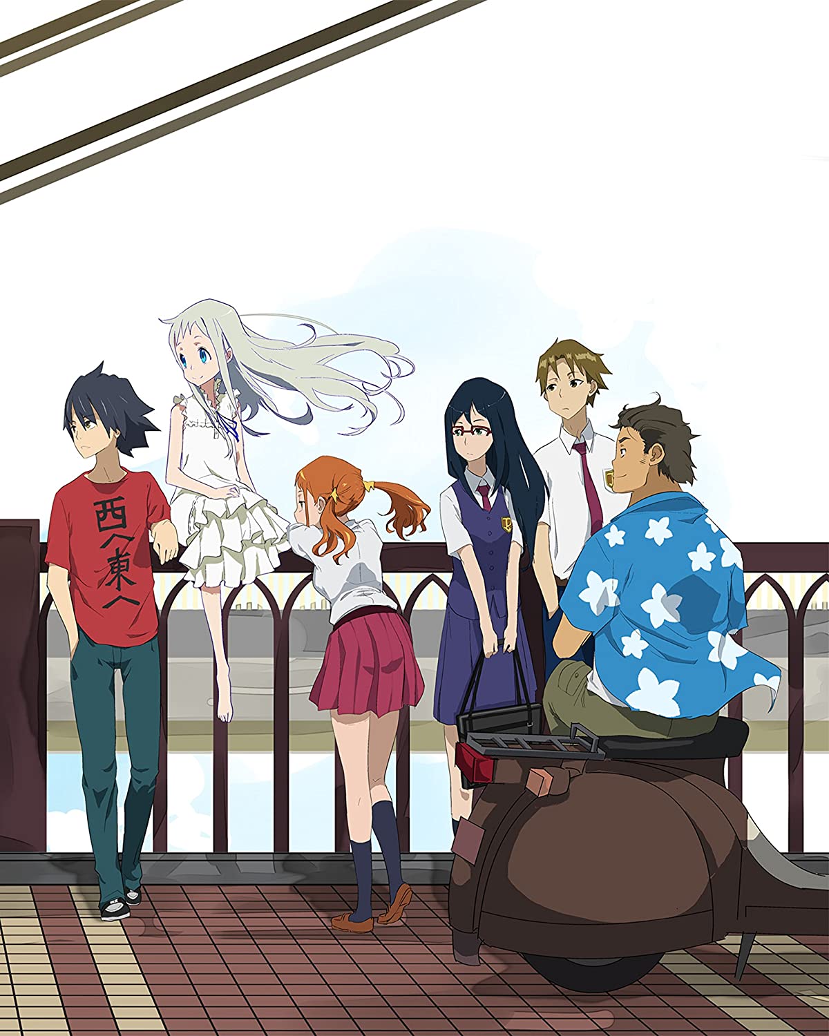 1200x1500  amazon.com: Мы до сих пор не знаем названия цветка, который мы видели в тот день. Полный DVD -BOX (11 эпизодов, 275 минут) Anohana Anime [DVD] [Импорт] [PAL, Проверьте среду воспроизведения] Японское издание: 