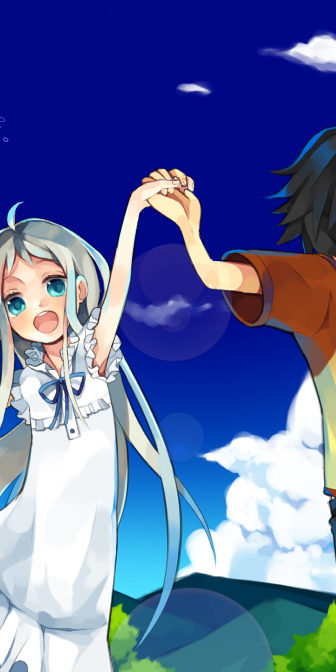 1080x2160  Anaru Anohana 在 Цветок Мы видели, что аниме天 前 Anime Mobile 图片 Anohana: 在 Цветок Мы видели, что 天前 从 从 ingaborg854 |照片 图像 图像 