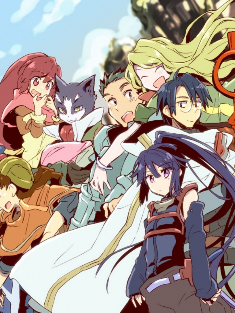 768x1024  Free Скачать обои Shiroe Full HD (1080p)Shireoe Log Horizon HD 4K обои № 3.3098 