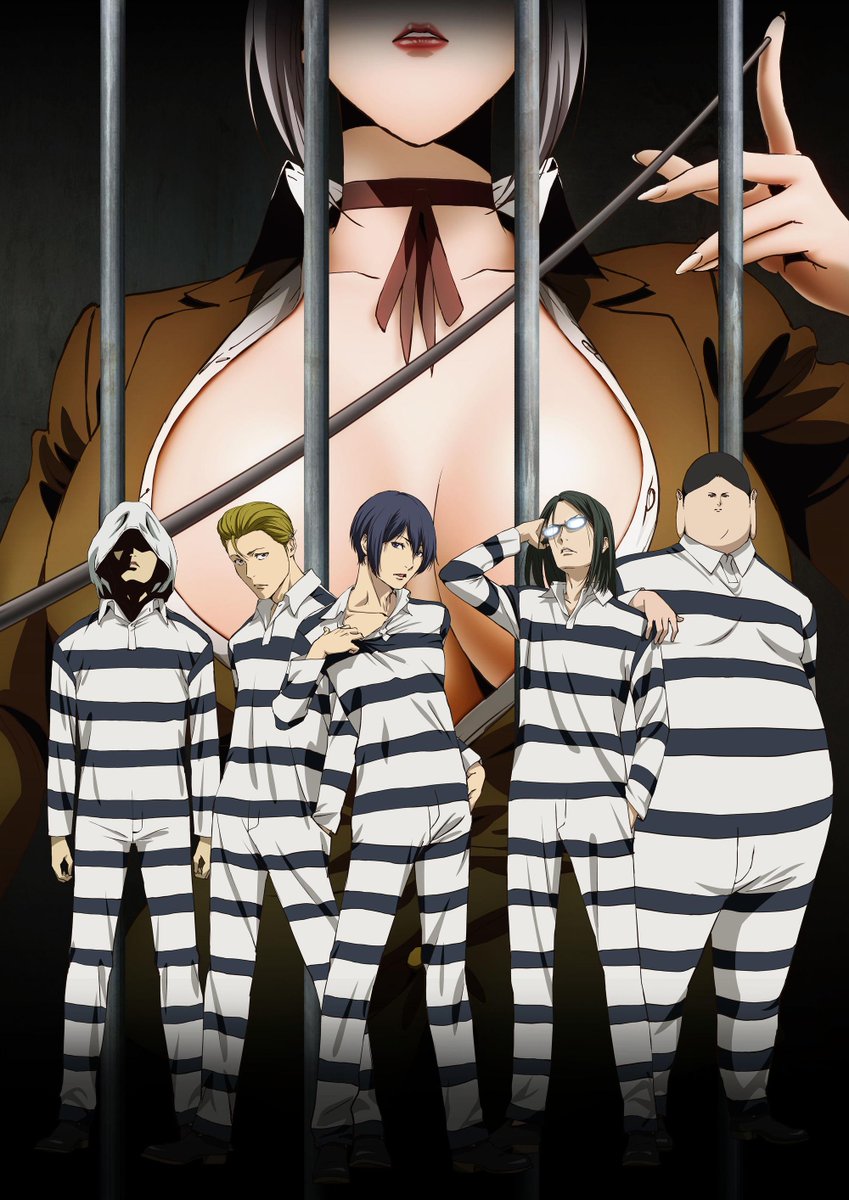 Школа тюрьма аниме
