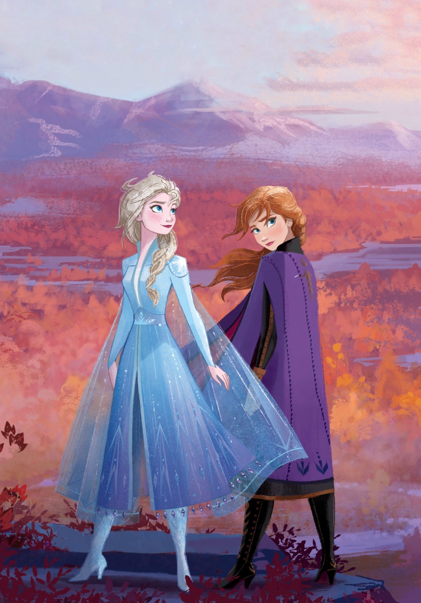 1430x2048 Frozen 2 Phone Wallpapers - Disneys Frozen 2 Photo (43027512_15) - новый Fanpop HD обои с Эльзой в белом платье и распущенными волосами - настольные и мобильные - YouLoveIt.com 