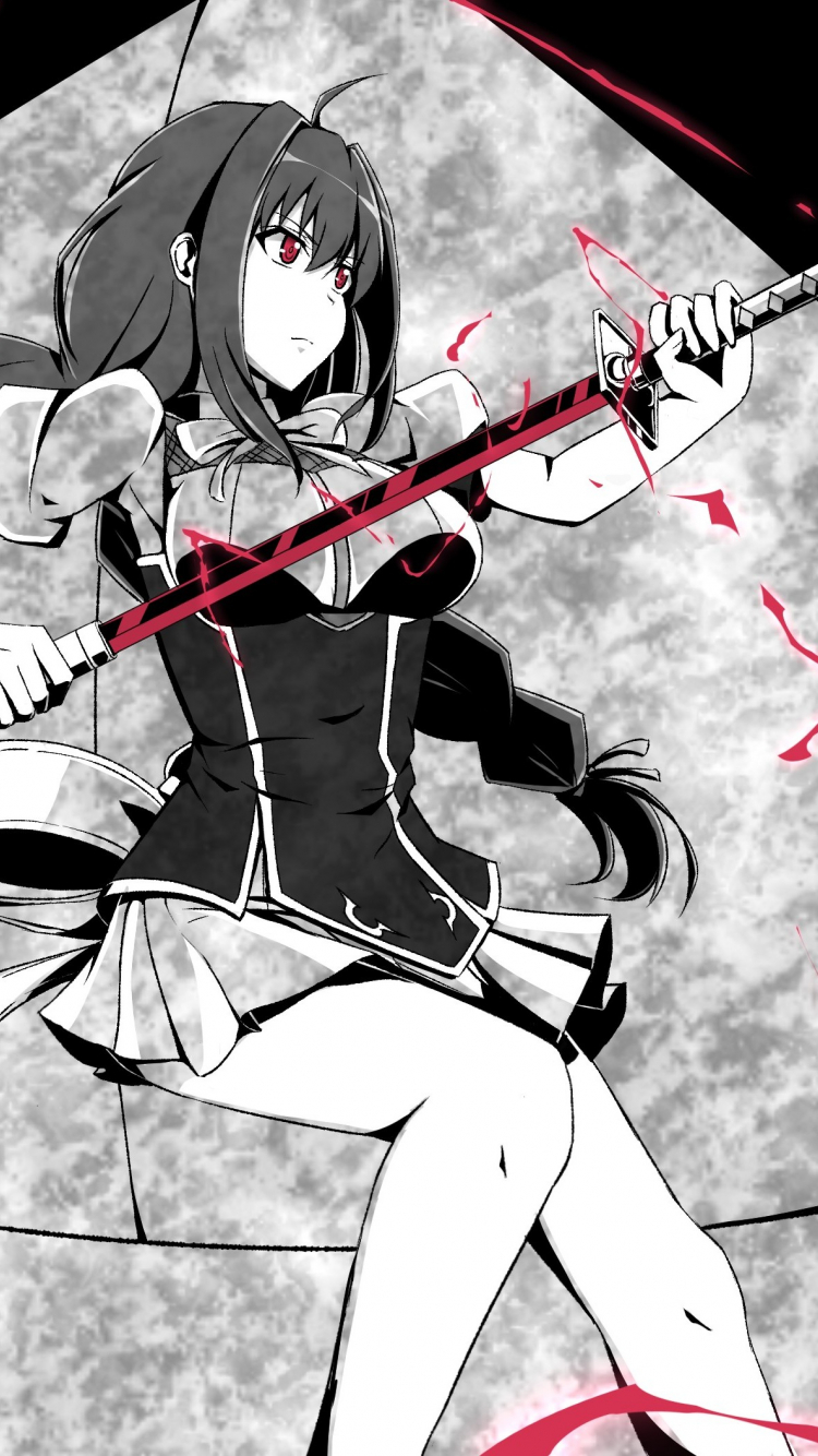 750x1334  405176 Knights of Sidonia, Anime Girl, короткие волосы, красные глаза, девушка -монстр, Гауна, Бенисузуме (Сидония но и Киши), Шизука Хошиджиро обои, принчика, 2027x3000 - Редкие галерея HD Wallpaperse