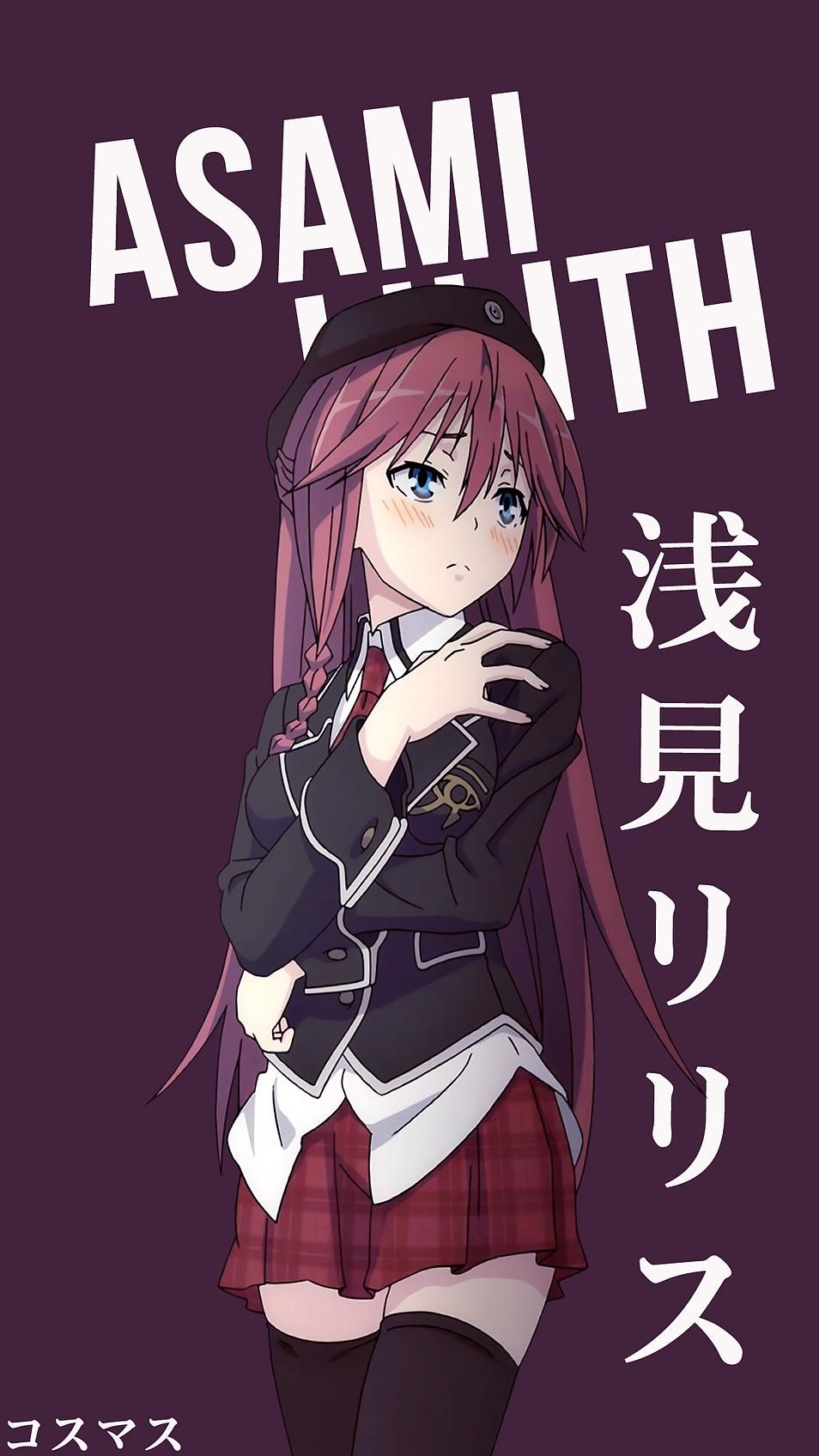 954x1696   💘 💘 \ Lilith asami ❤ anime- Trinity Seven https: //t.co/ytn0dskwmb \ "/Twitter