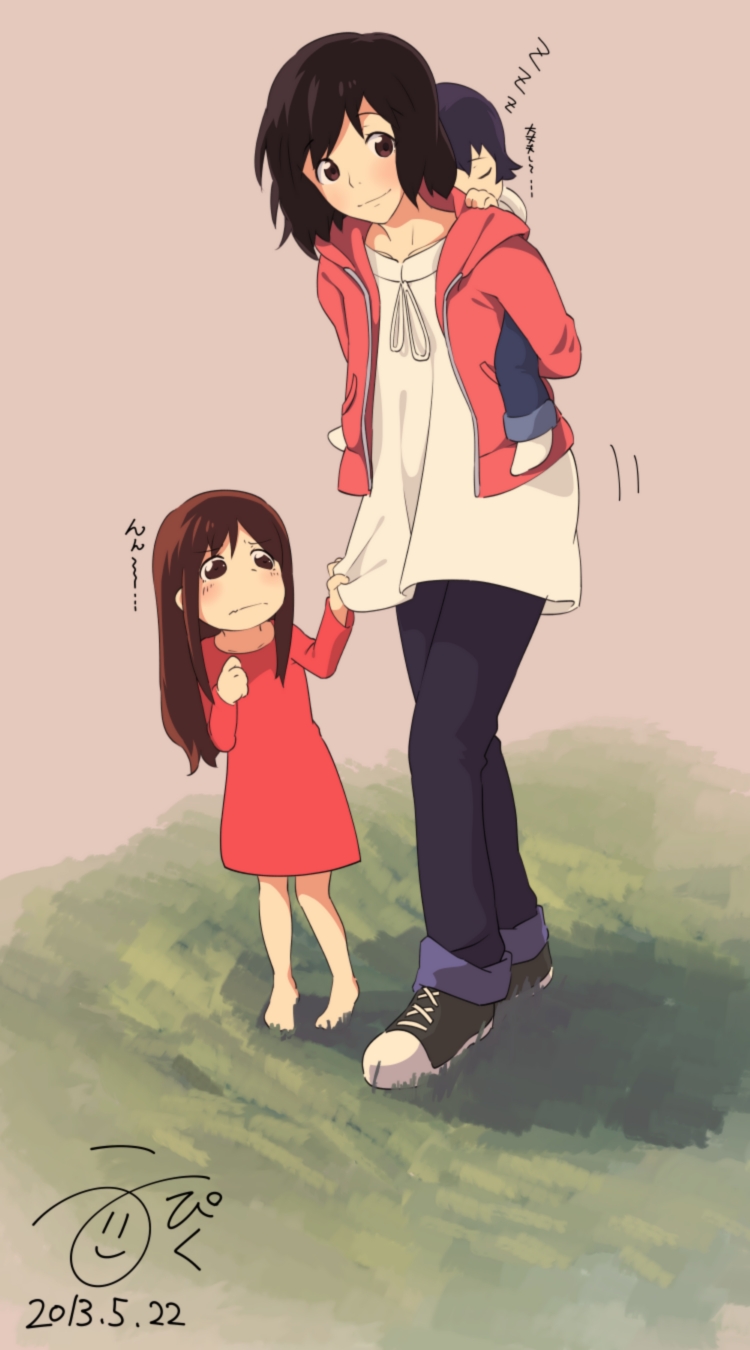 750x1350  OKAMI KODOMO NO AME TO YUKI (The Wolf Kids Ame и Yuki) Мобильные обои #1620451 - Zerochan Anime Image Board