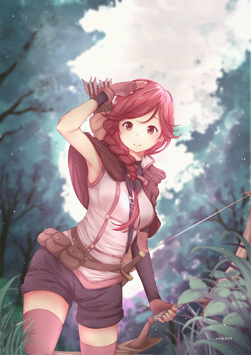 827x1169  grimgar обои. Cunningham