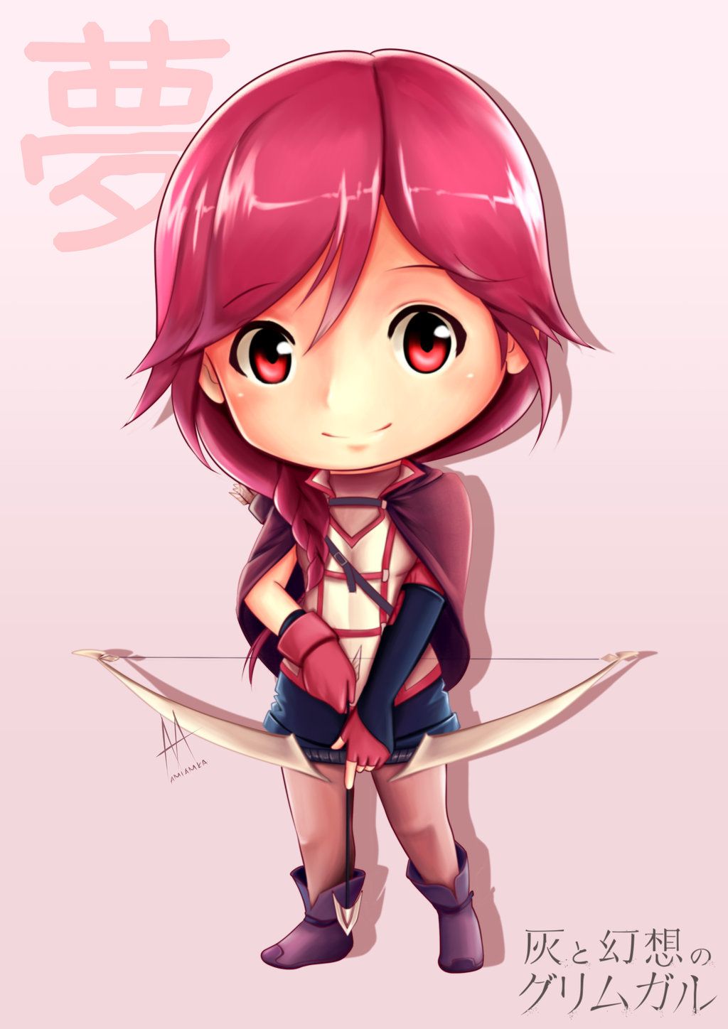 1024x1448  YUME (HAI TO GENSOU NO GRIMGAR) - Zerochan Anime Image Board