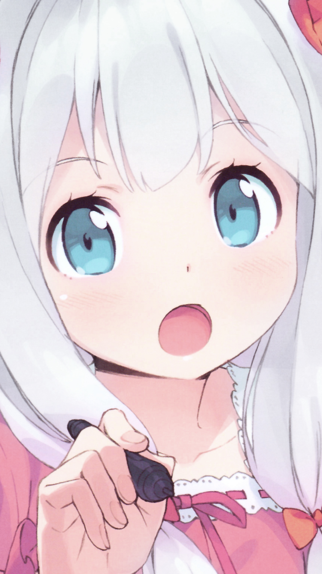 1080x1920  Download eromanga-sensei, izumi sagiri, white hair, beautiful, minimal  1440x2960 ​​wallpaper, samsung galaxy s8, samsung galaxy s8 plus, 1440x2960 ​​hd  image, background, 7137