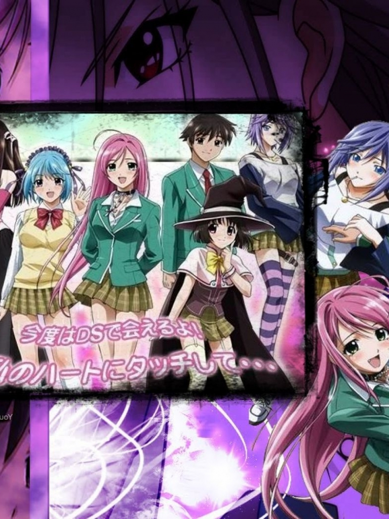 768x1024  inner Moka обои: r/rosariovampireCrunchyroll - Группы - Rosario to VAMPIRE