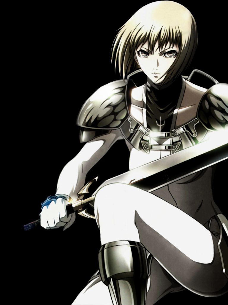 768x1024  Anime Claymore - Mobile Abyss