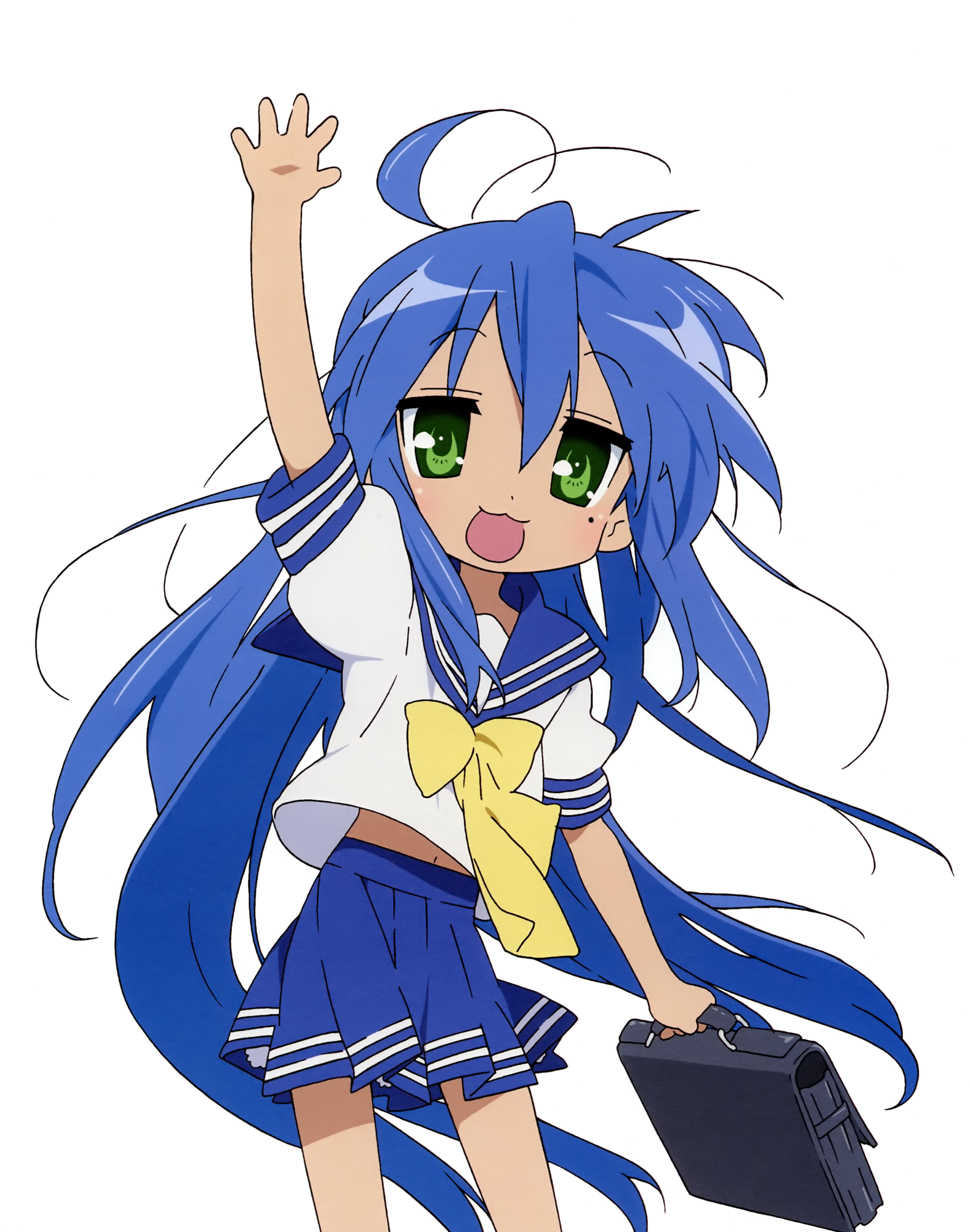 2915x3697  konata izumi - обои и галерея сканирования - Minitokyo
