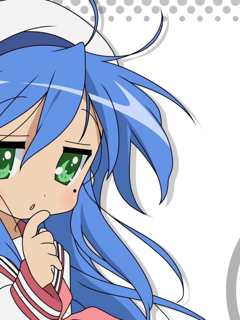 768x1024   Lucky ☆ Star, мобильные обои - Zerochan Anime Image Board