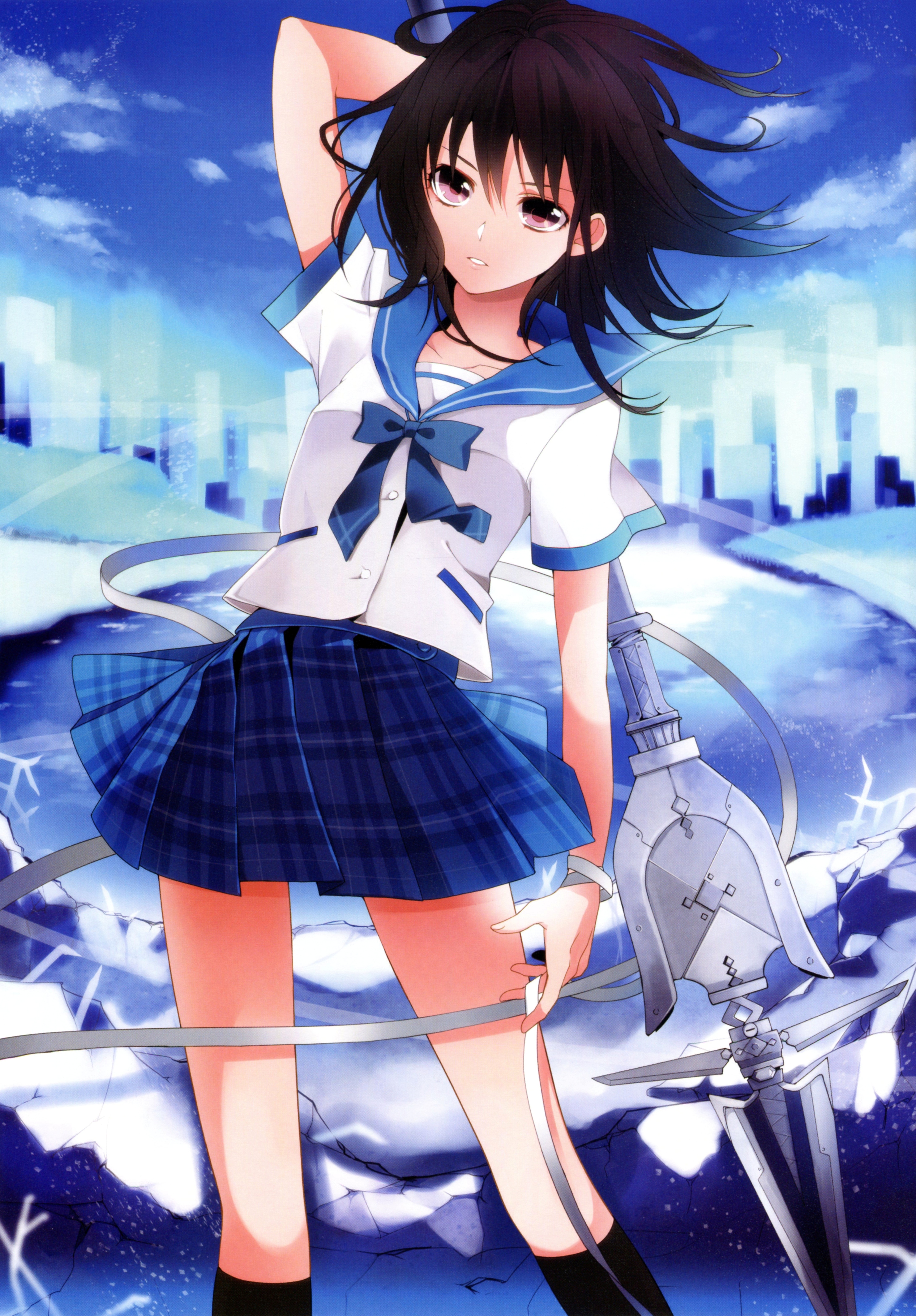 4366x6275  himeragi Yukina - Strike the Blood - Zerochan Anime Image Board